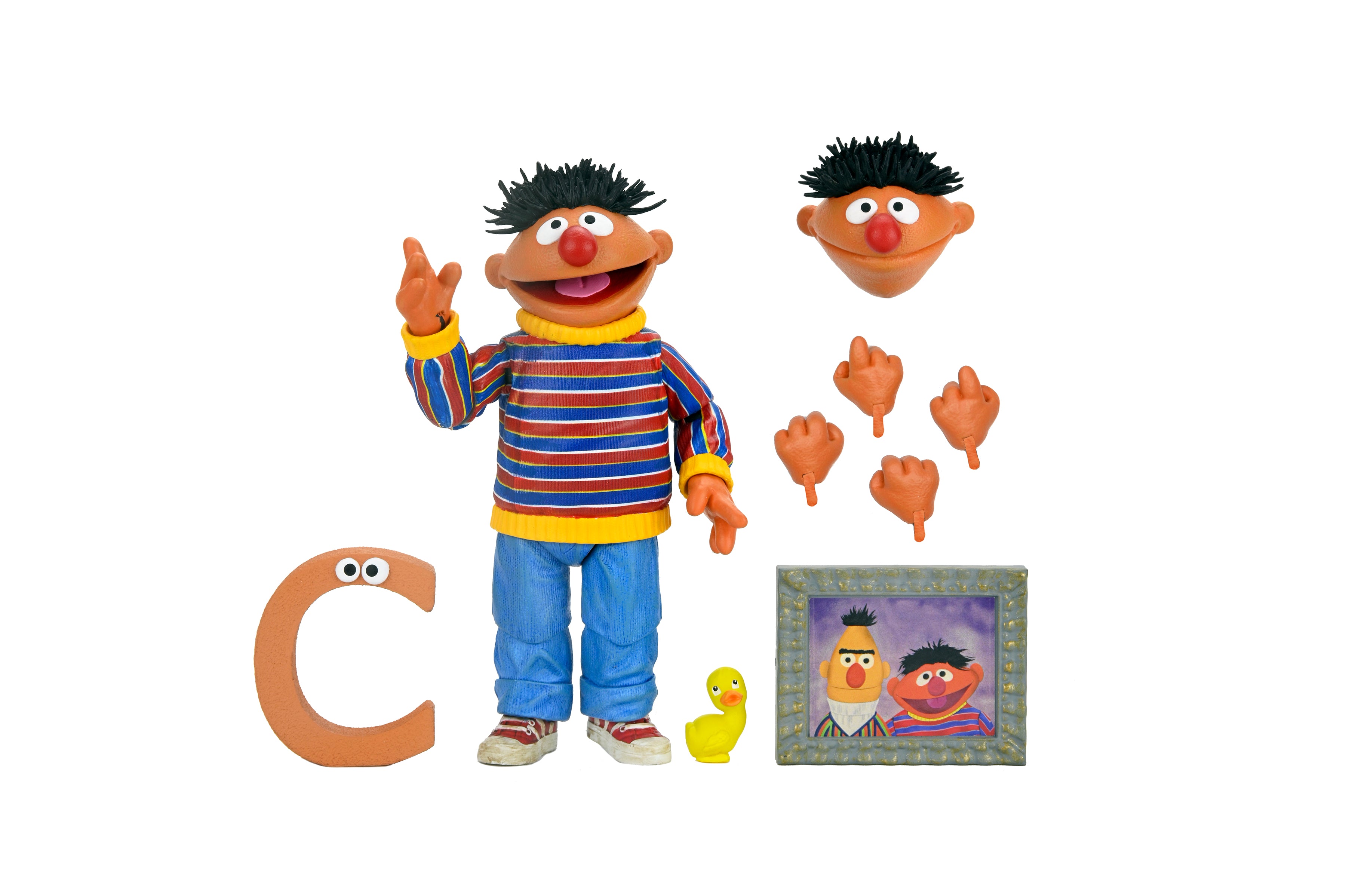 Sesame Street - Ultimate Ernie 7” Scale Action Figure - NECA