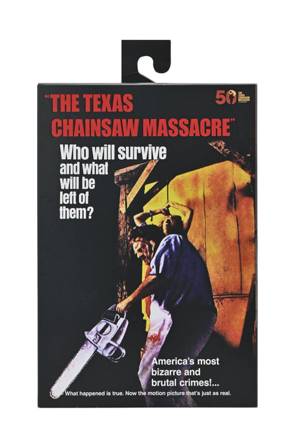 Texas Chainsaw Massacre - 50th Anniversary Ultimate Leatherface 7&quot; Scale Action Figure - NECA