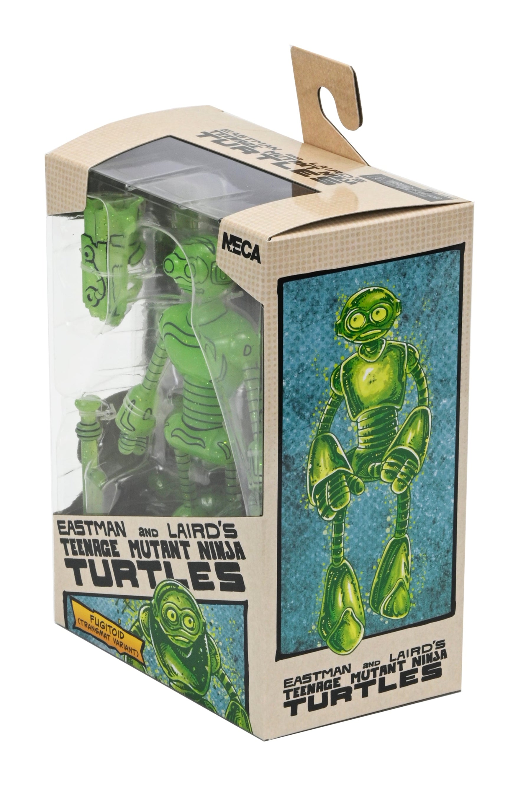 Teenage Mutant Ninja Turtles (Mirage Comics) – Glow-in-the-Dark Transmat Fugitoid 7” Scale Action Figure - NECA