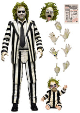 Beetlejuice Beetlejuice - Ultimate Striped Suit Beetlejuice 7" Scale Action Figure - NECA