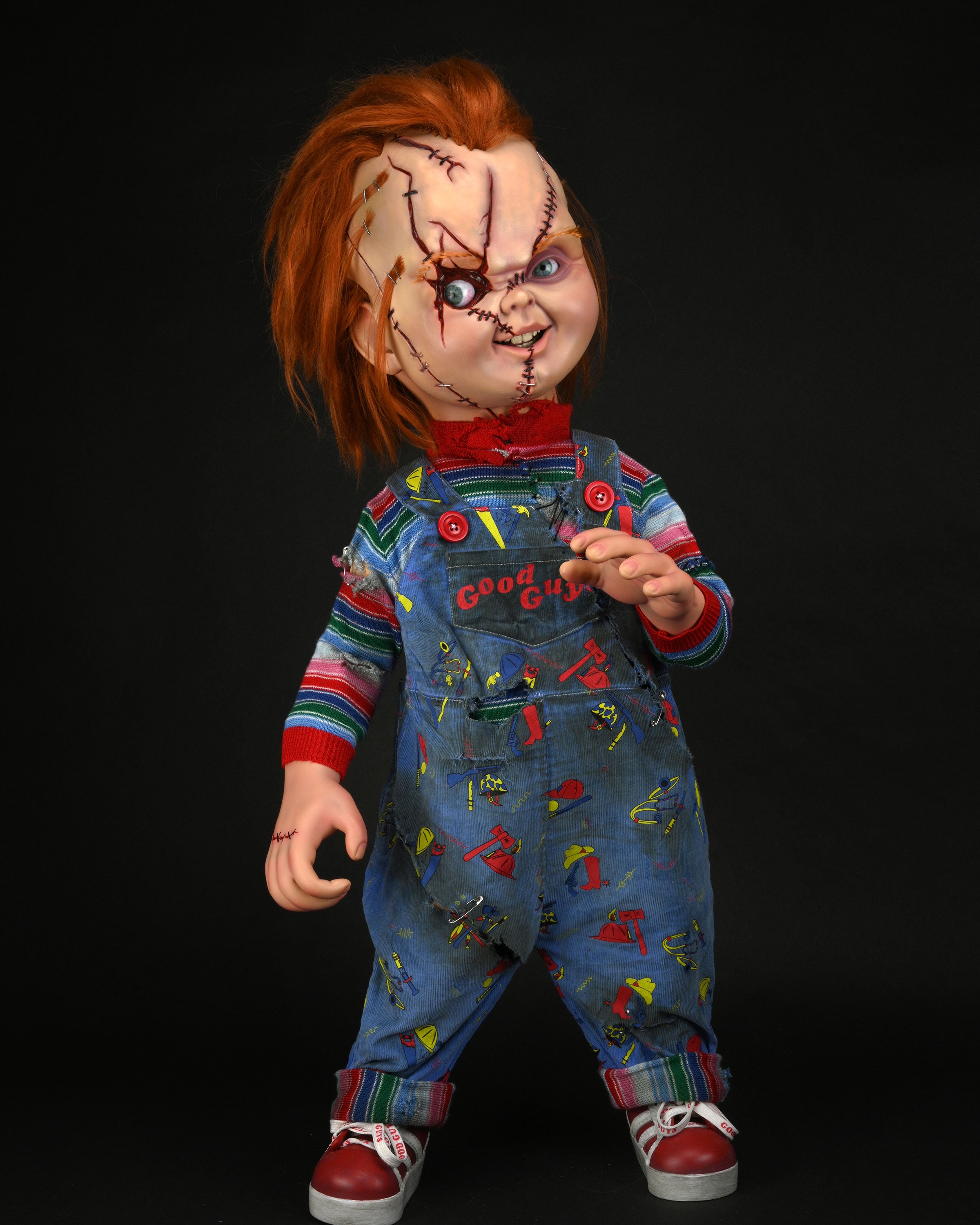 NECA Chucky Prop Replica with Wounds
