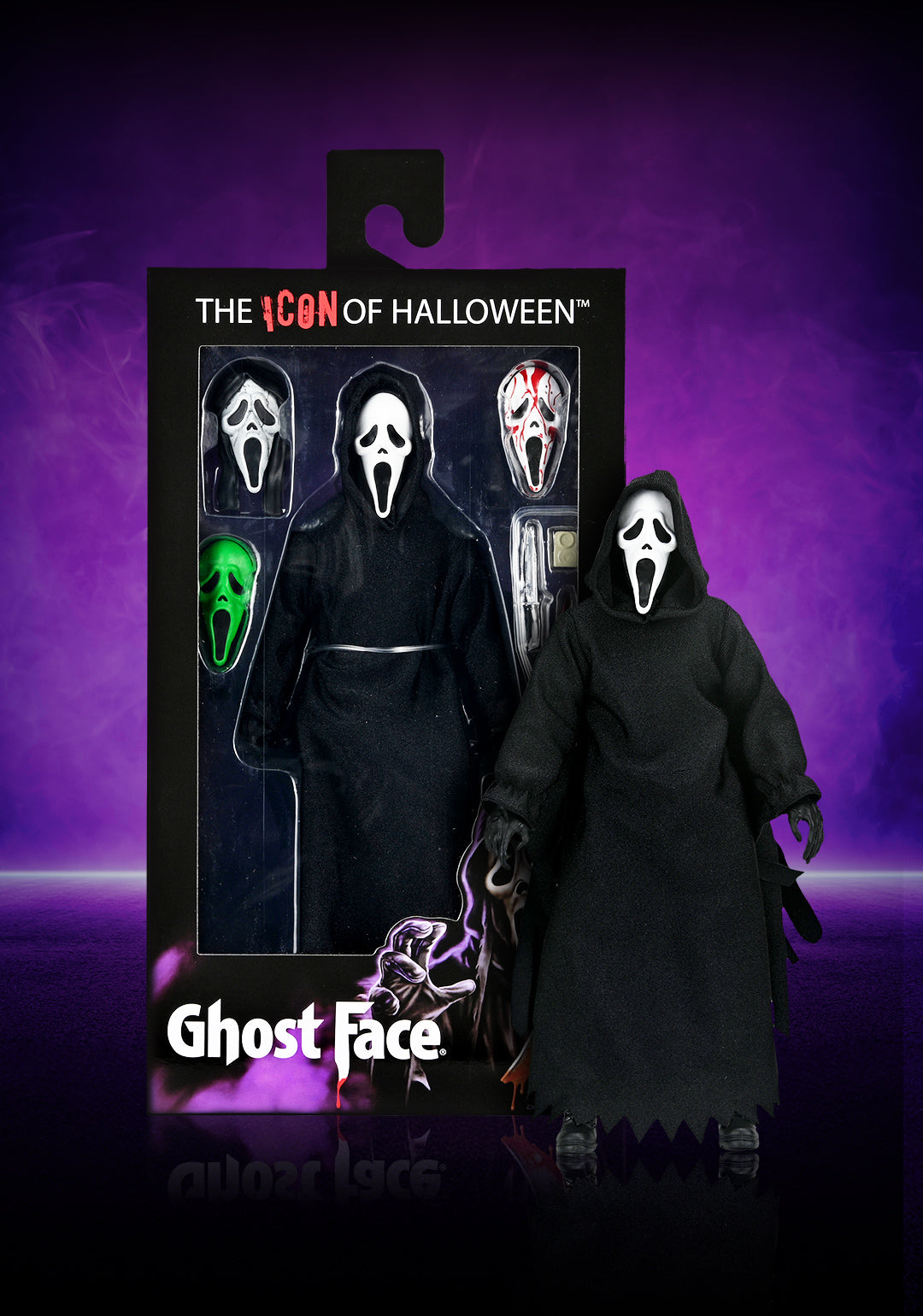 Ghost Face 8" Clothed Action Figure - NECA