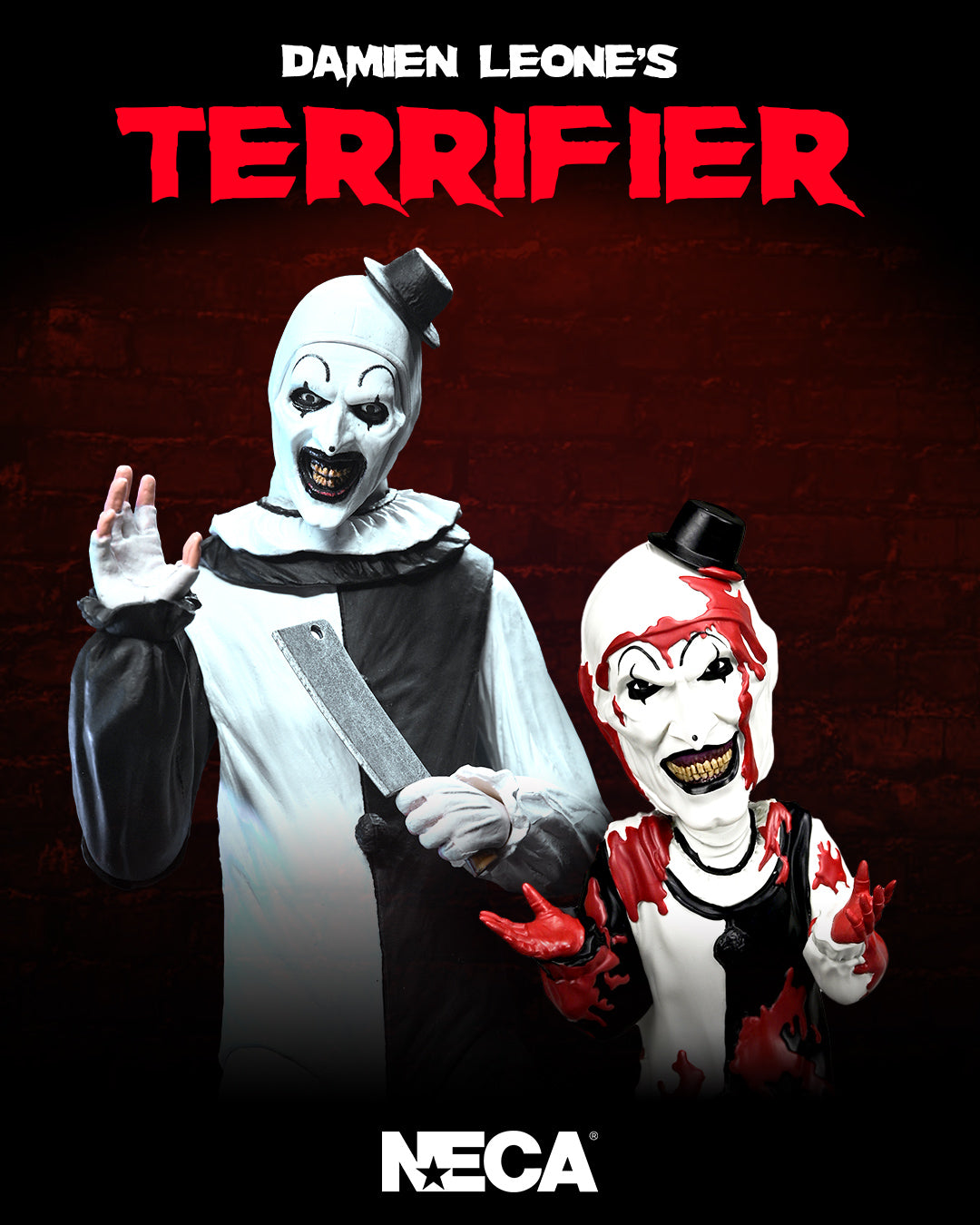Toony Terrors 6&quot; Scale Action Figure Bundle - Art the Clown, The Grabber, &amp; Babyface Killer (PRE-ORDER)