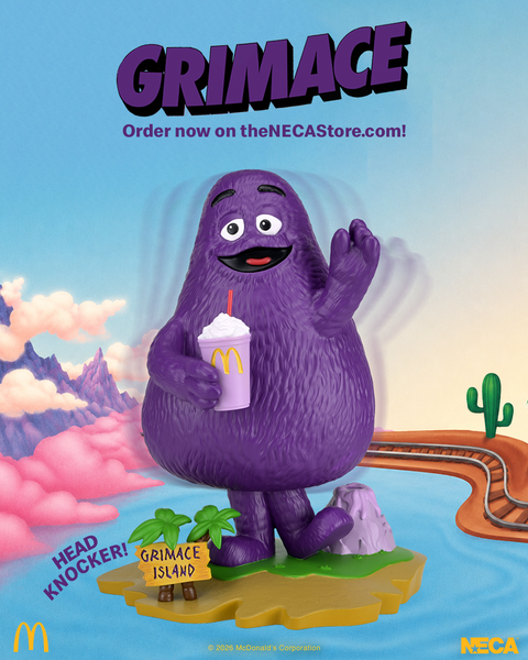 McDonald's - Grimace Head Knocker (PRE-ORDER) – NECA