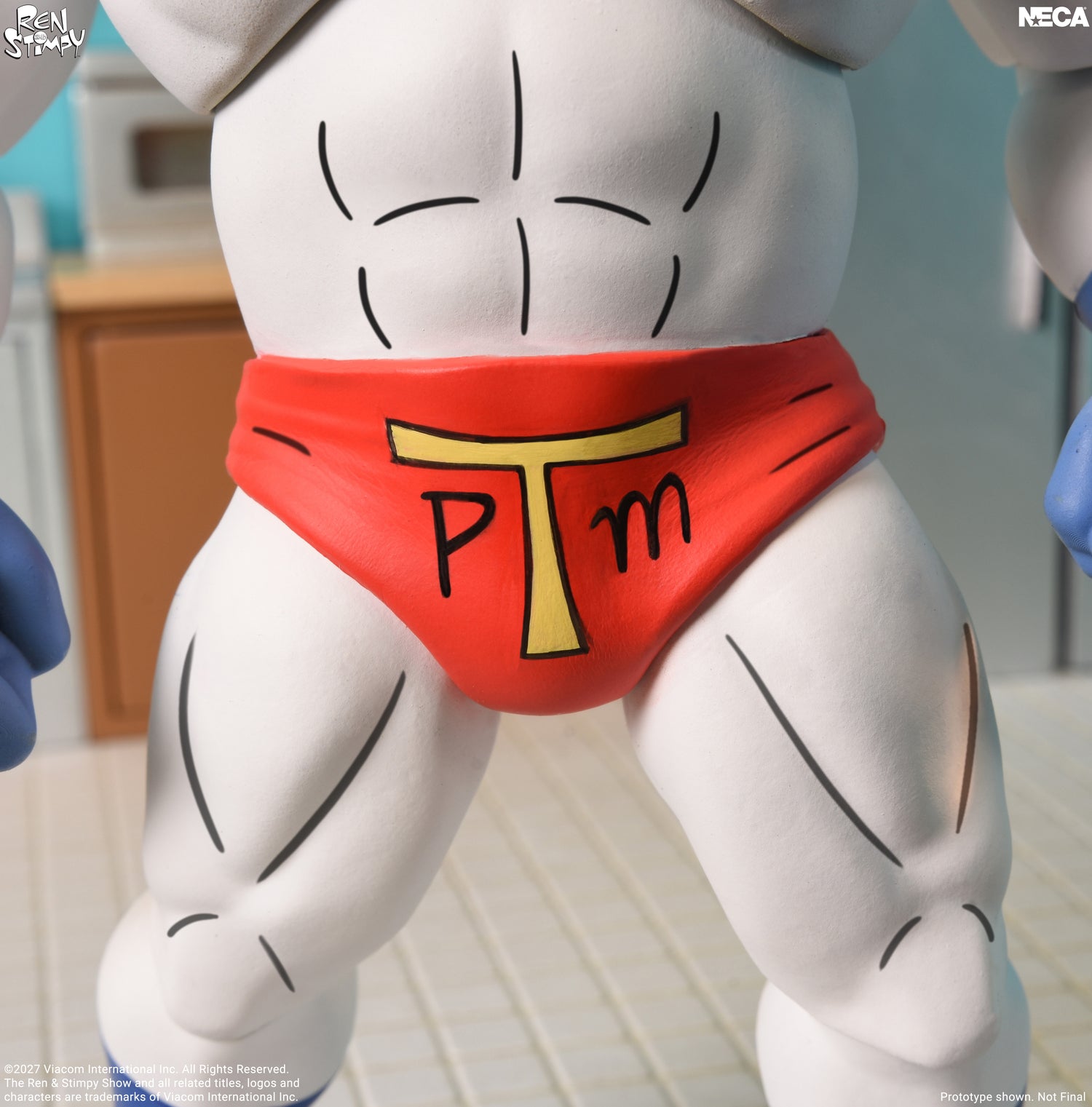 The Ren &amp; Stimpy Show - Ultimate Powdered Toast Man 7" Scale Action Figure on the NECA Store