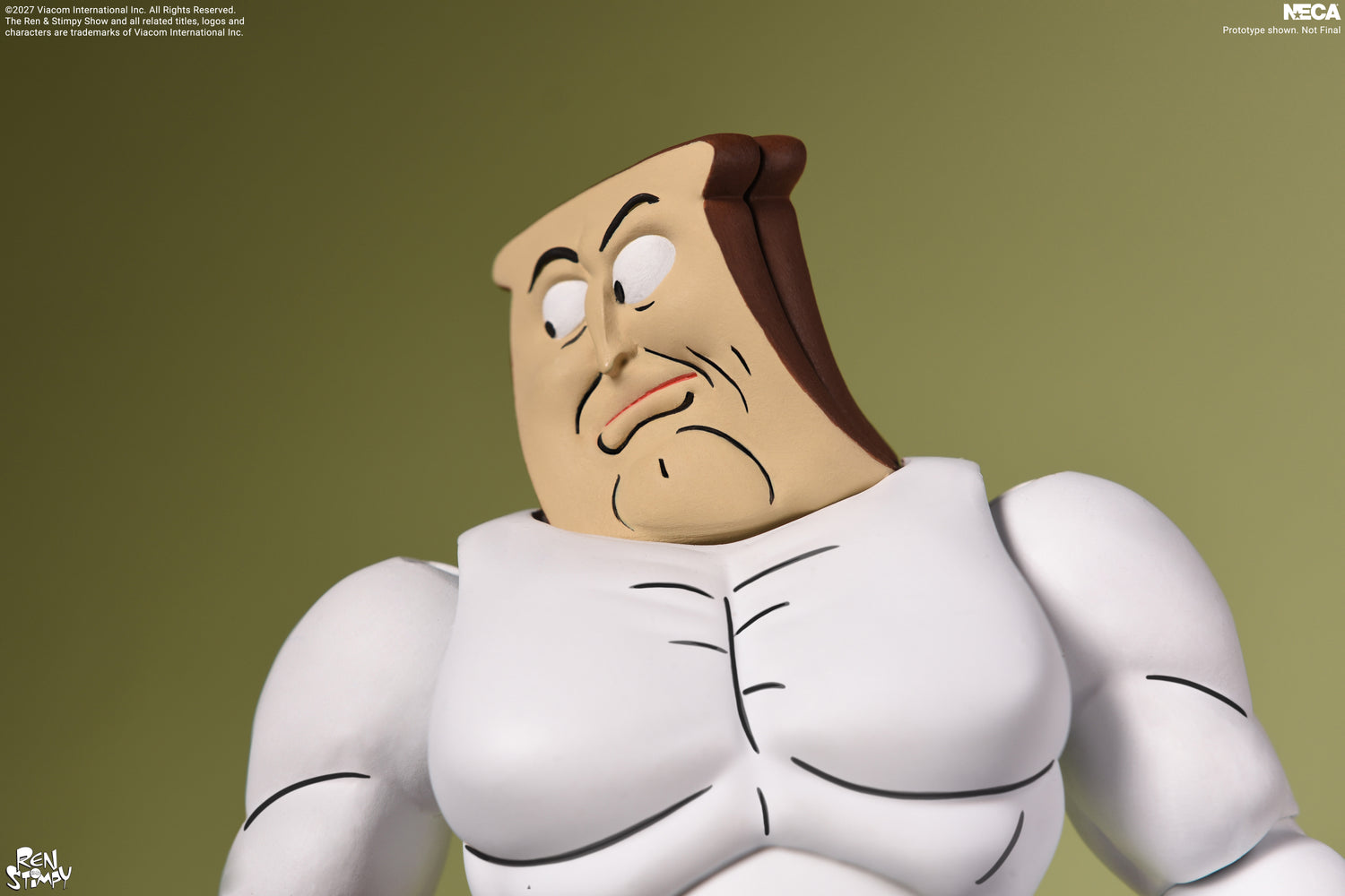 The Ren &amp; Stimpy Show - Ultimate Powdered Toast Man 7" Scale Action Figure on the NECA Store