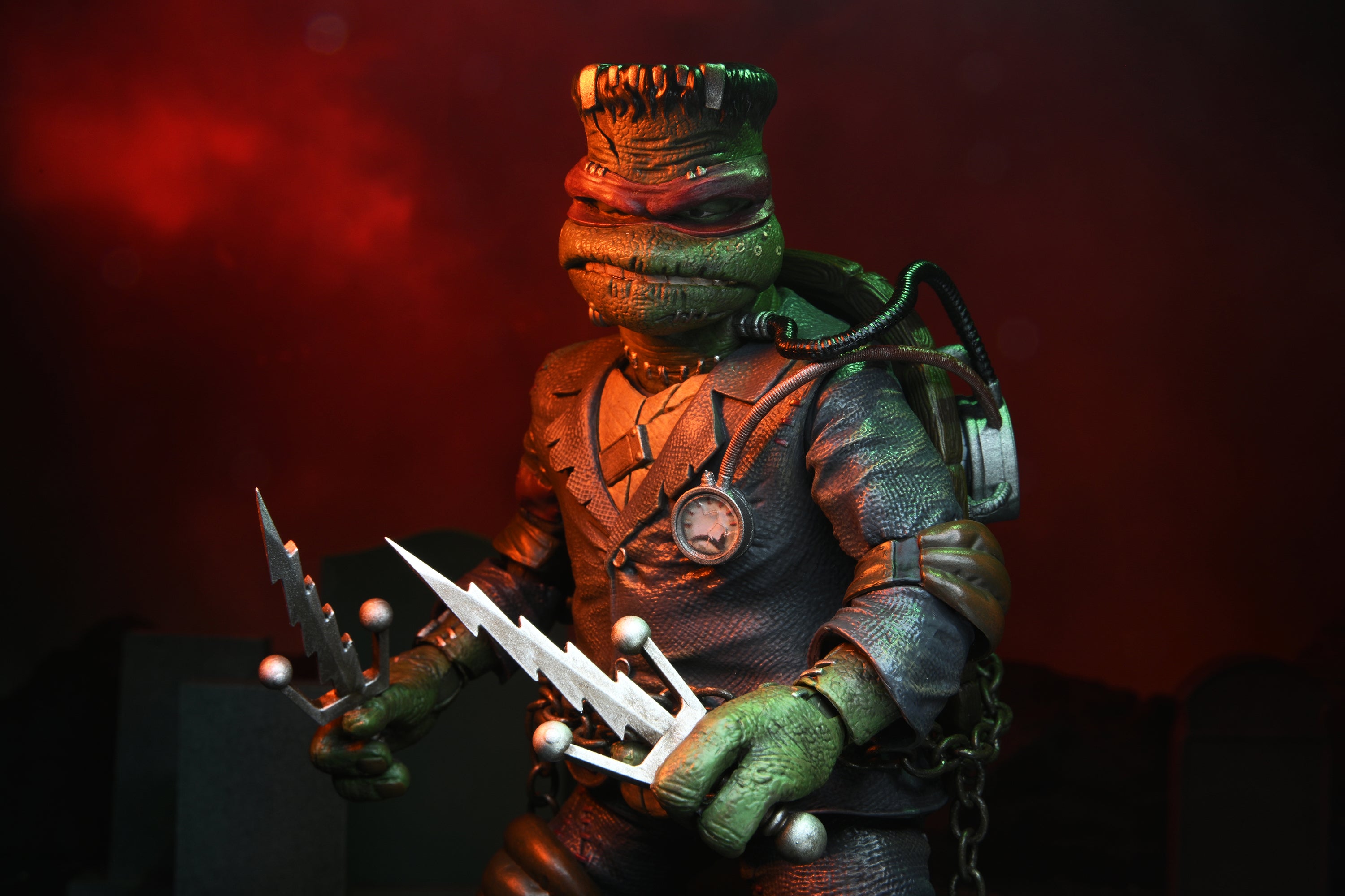 Universal Monsters x Teenage Mutant Ninja Turtles - 7” Scale Action Figure - 7” Scale Action Figure - Raphael as Frankenstein's Monster - NECA