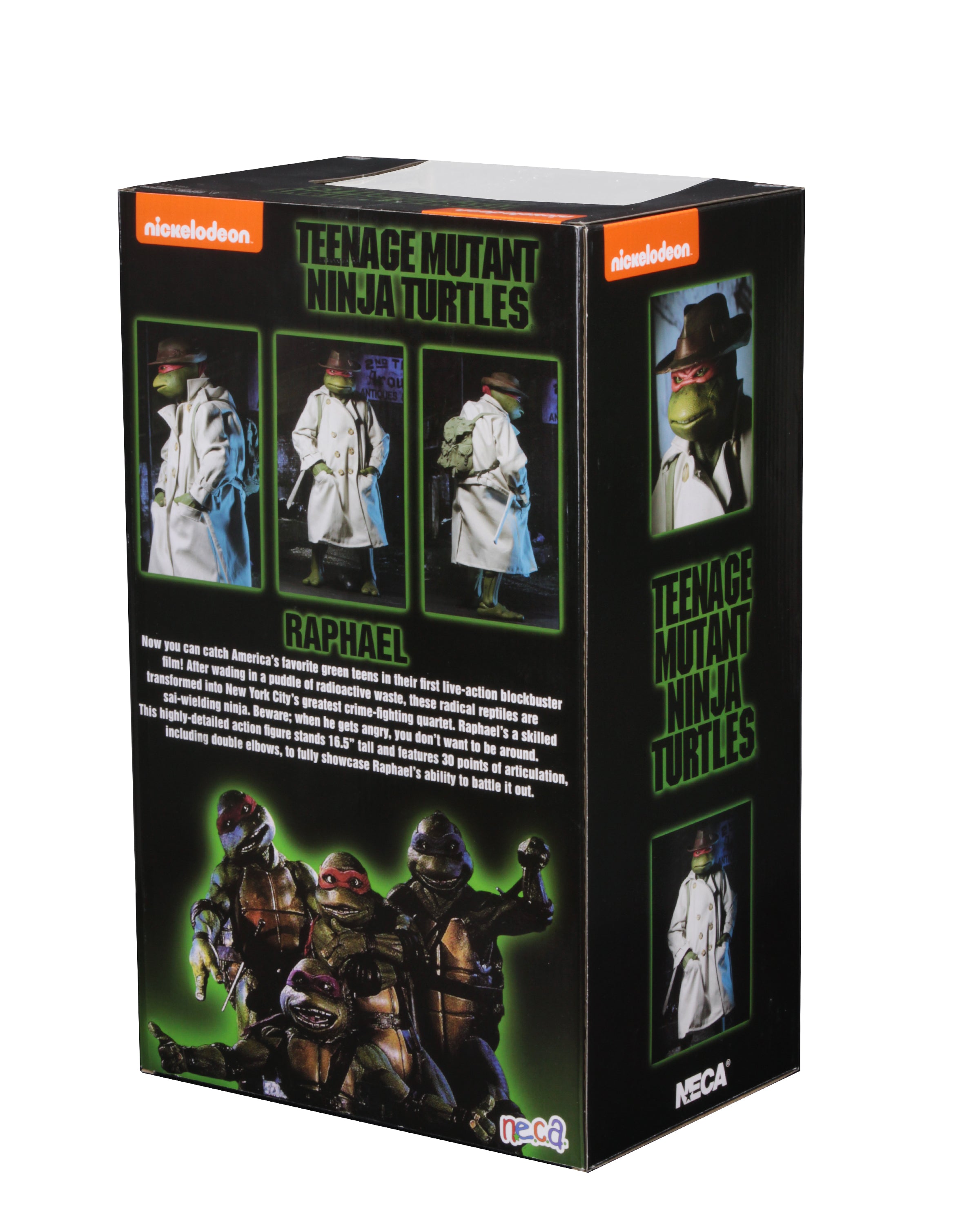 NECA TMNTミュータント・タートルズ ラファエロ1/4ディスガイズver. Teenage Mutant Ninja Turtles (1990 Movie) – Raphael (Disguise) 1/4