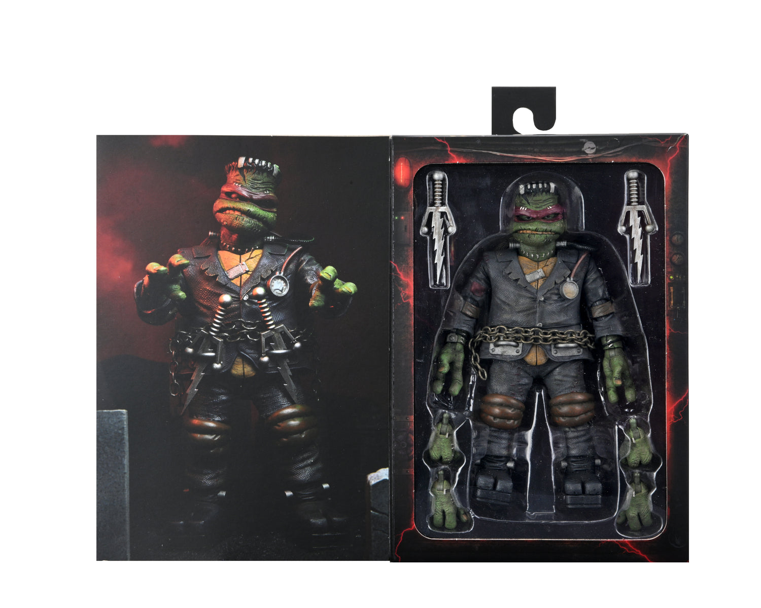 Universal Monsters/Teenage Mutant Ninja Turtles - 7” Scale Action Figure - 7” Scale Action Figure - Raphael as Frankenstein&