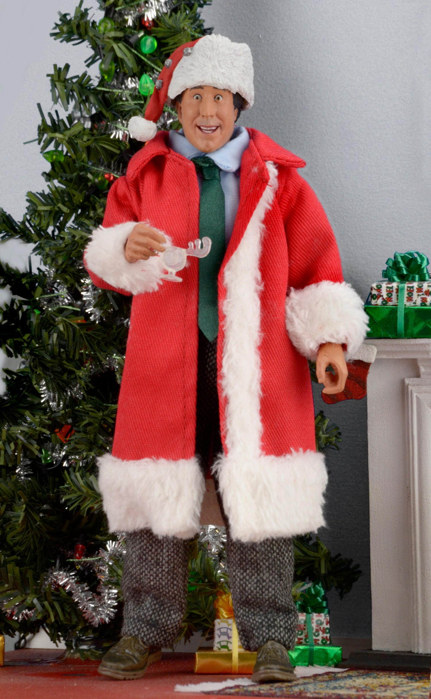 National Lampoon’s Christmas Vacation - Santa Clark 8&quot; Clothed Action Figure