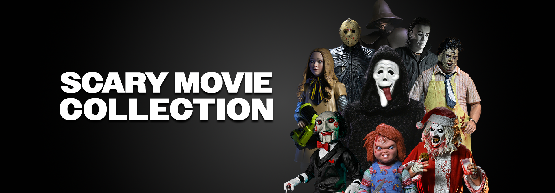 Do you like scary movies? Find your favorite horror icon action figure at the NECA Store!