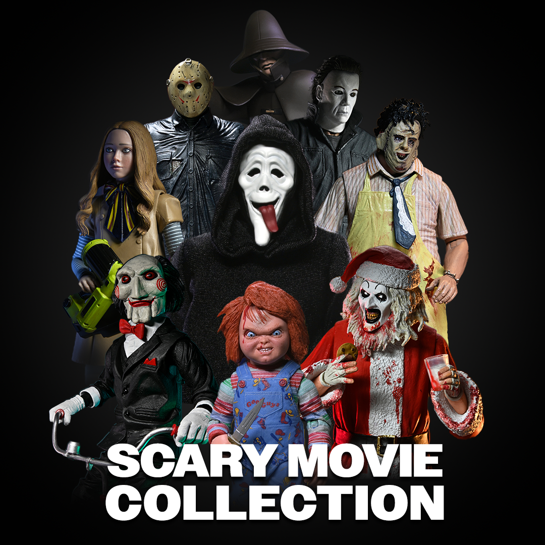 Do you like scary movies? Find your favorite horror icon action figure at the NECA Store!