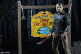 Friday the 13th - Camp Crystal Lake Accessory Set - Camp Crystal Lake Sign - NECA