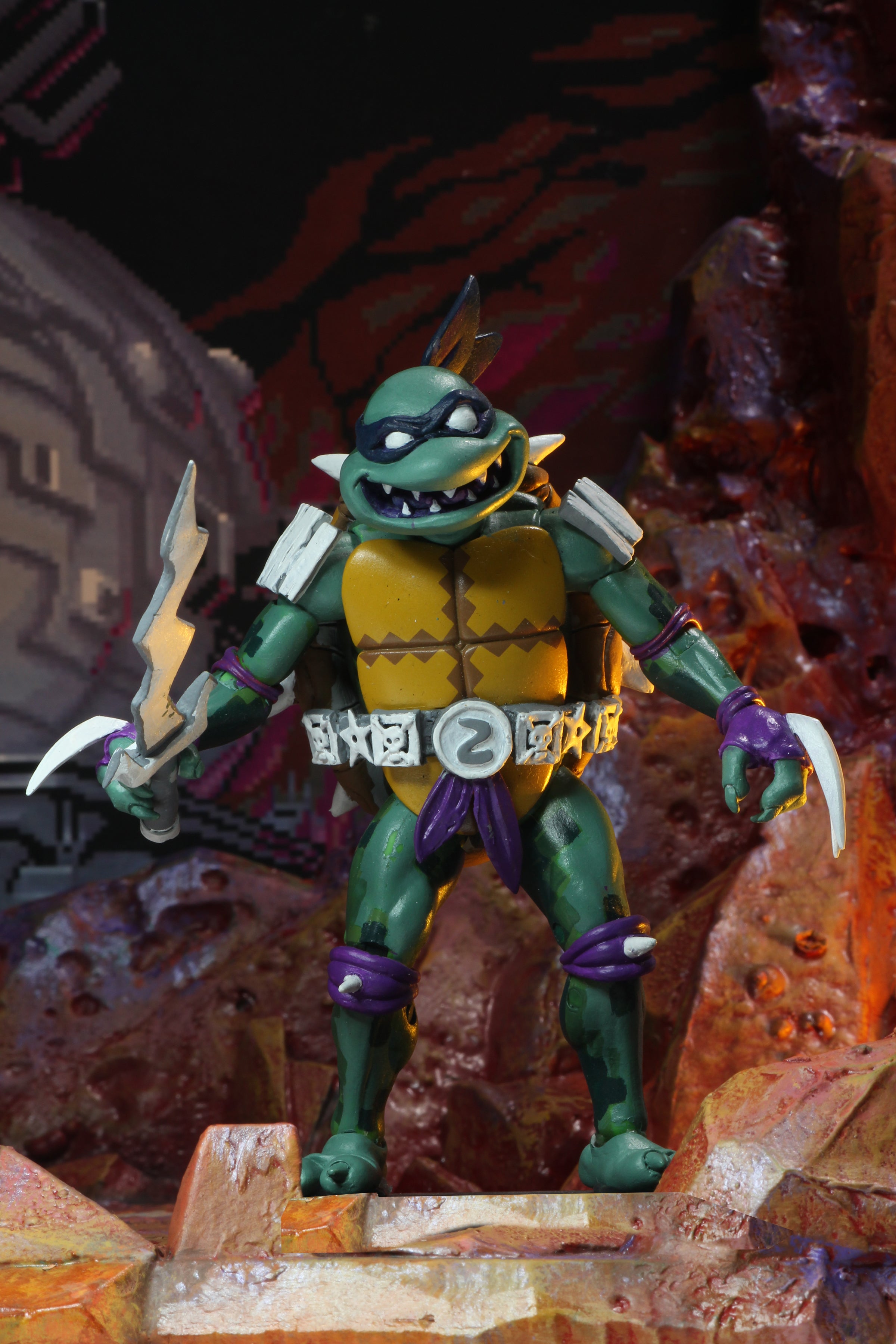 Teenage Mutant Ninja Turtles - Turtles in Time - Slash 7” Scale Action Figure (Series 1)