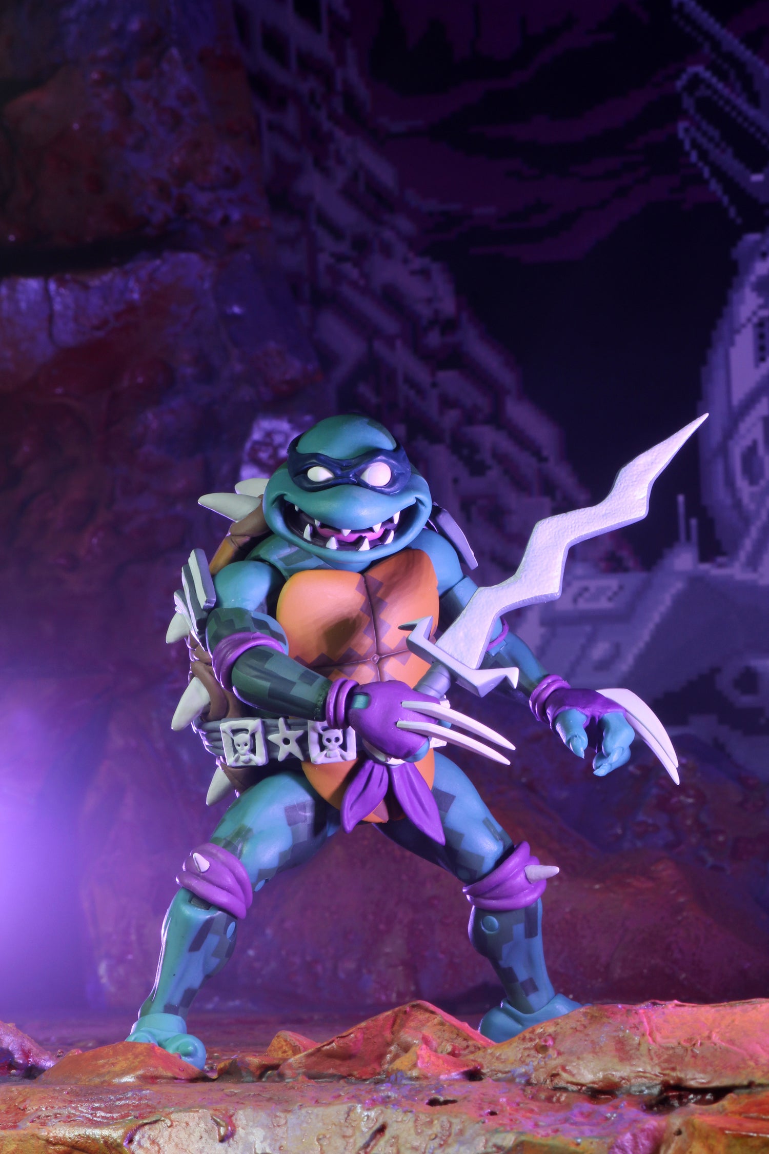 Teenage Mutant Ninja Turtles - Turtles in Time - Slash 7” Scale Action Figure (Series 1)