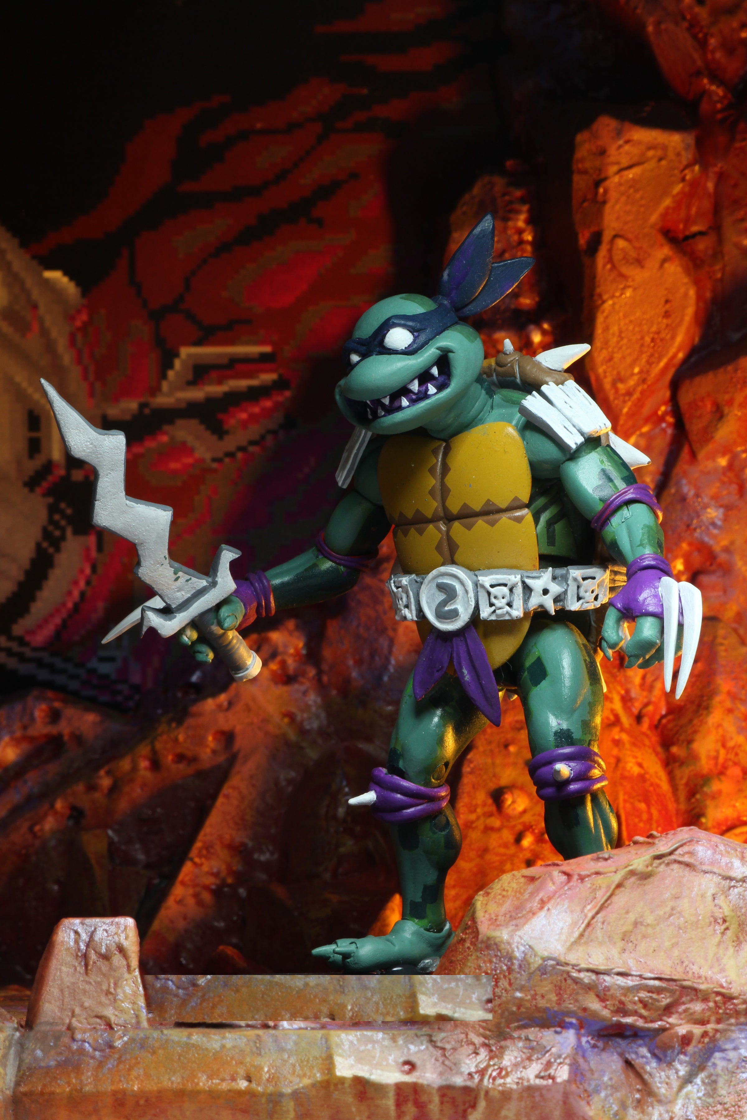 Teenage Mutant Ninja Turtles - Turtles in Time - Slash 7” Scale Action Figure (Series 1)