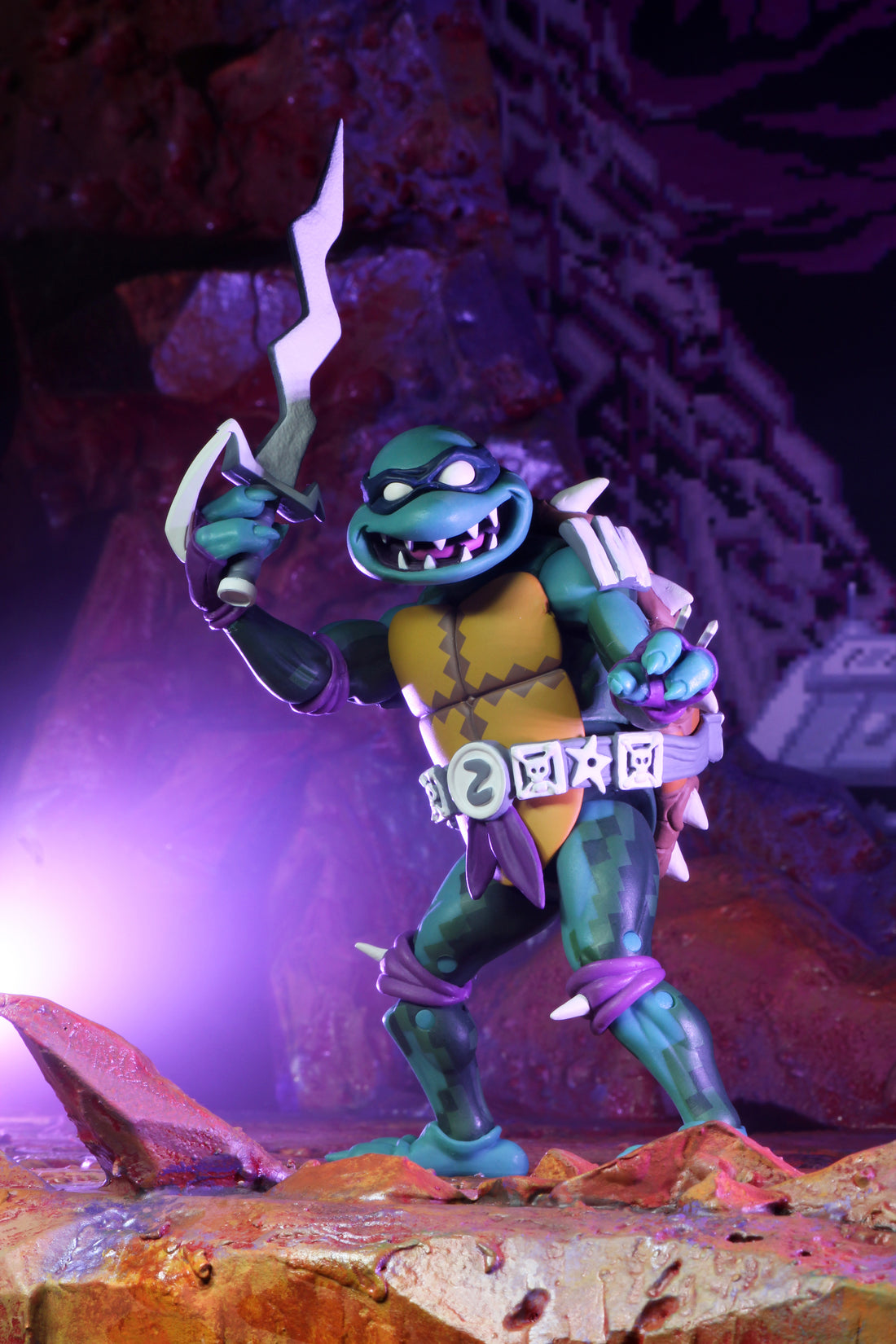 Teenage Mutant Ninja Turtles - Turtles in Time - Slash 7” Scale Action Figure (Series 1)