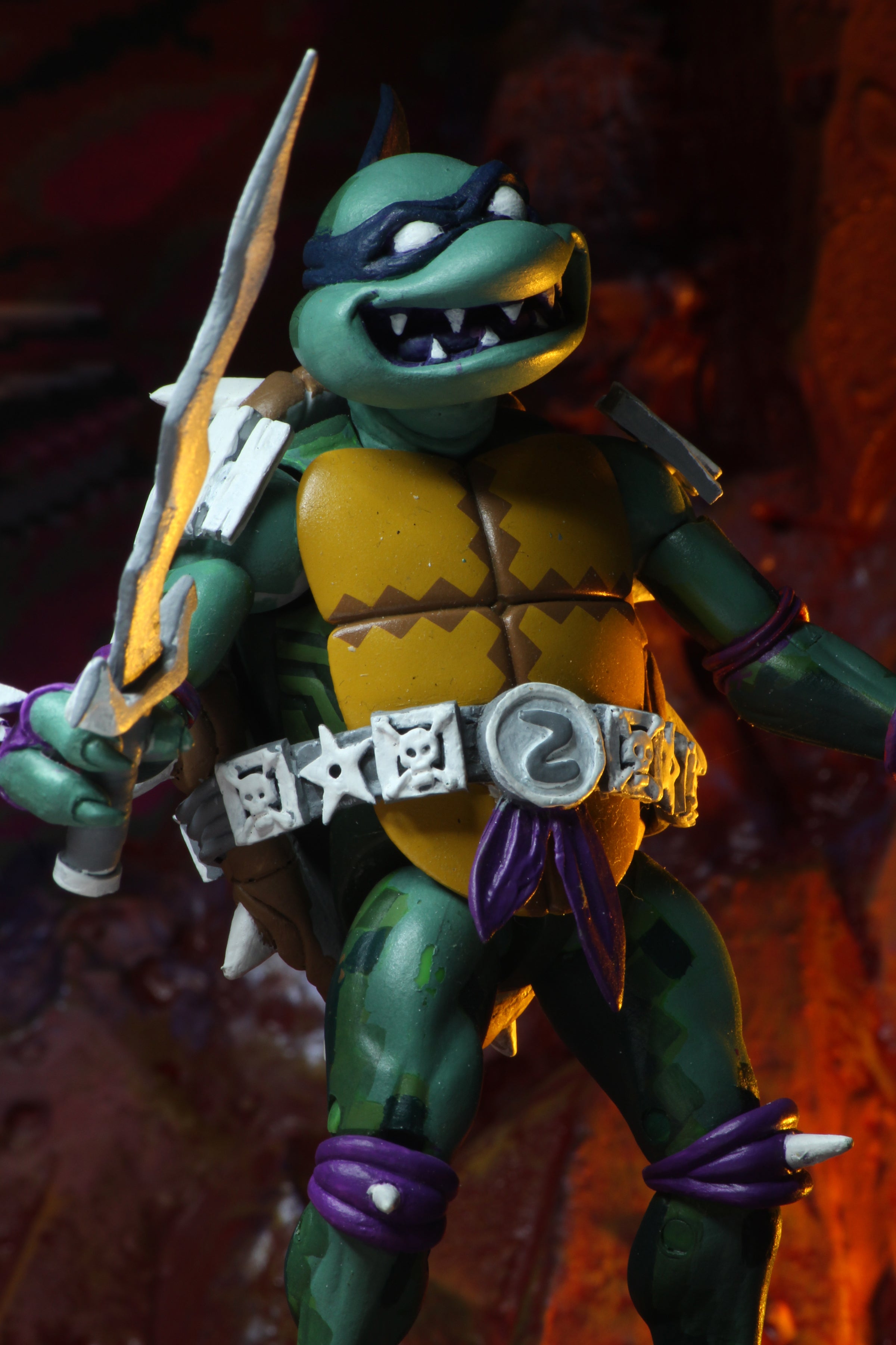 Teenage Mutant Ninja Turtles - Turtles in Time - Slash 7” Scale Action Figure (Series 1)
