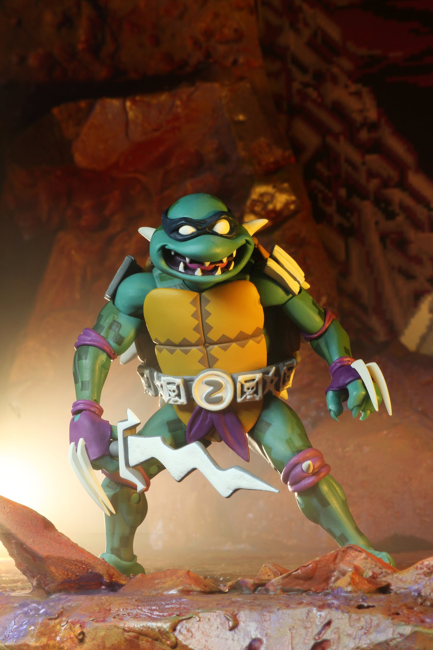 Teenage Mutant Ninja Turtles - Turtles in Time - Slash 7” Scale Action Figure (Series 1)