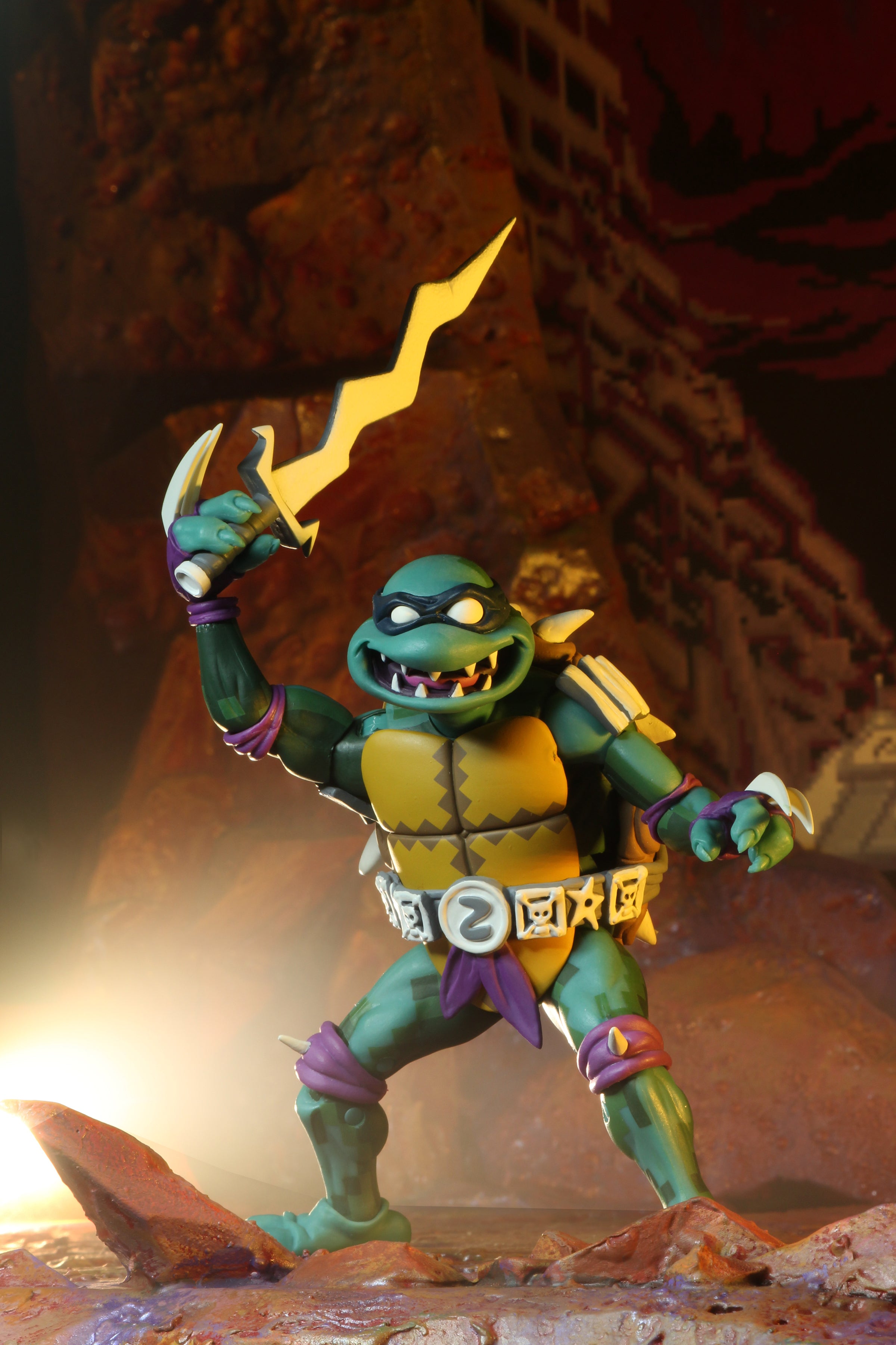 Teenage Mutant Ninja Turtles - Turtles in Time - Slash 7” Scale Action Figure (Series 1)