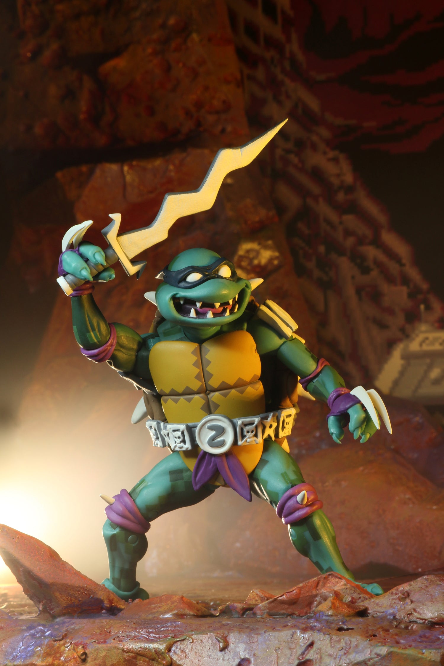 Teenage Mutant Ninja Turtles - Turtles in Time - Slash 7” Scale Action Figure (Series 1)