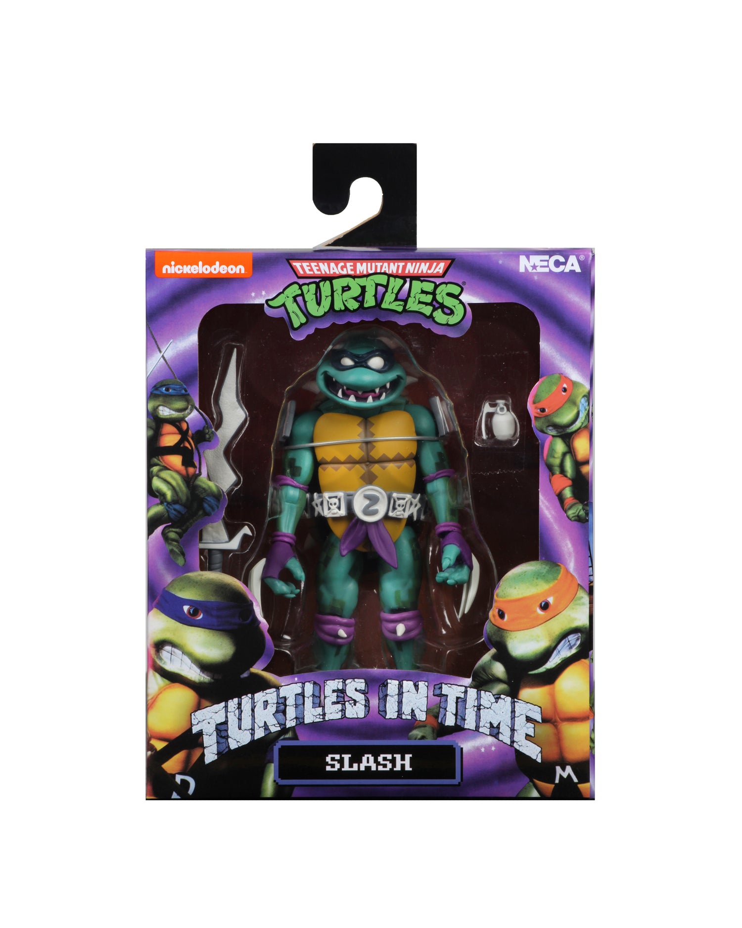 Teenage Mutant Ninja Turtles - Turtles in Time - Slash 7” Scale Action Figure (Series 1)