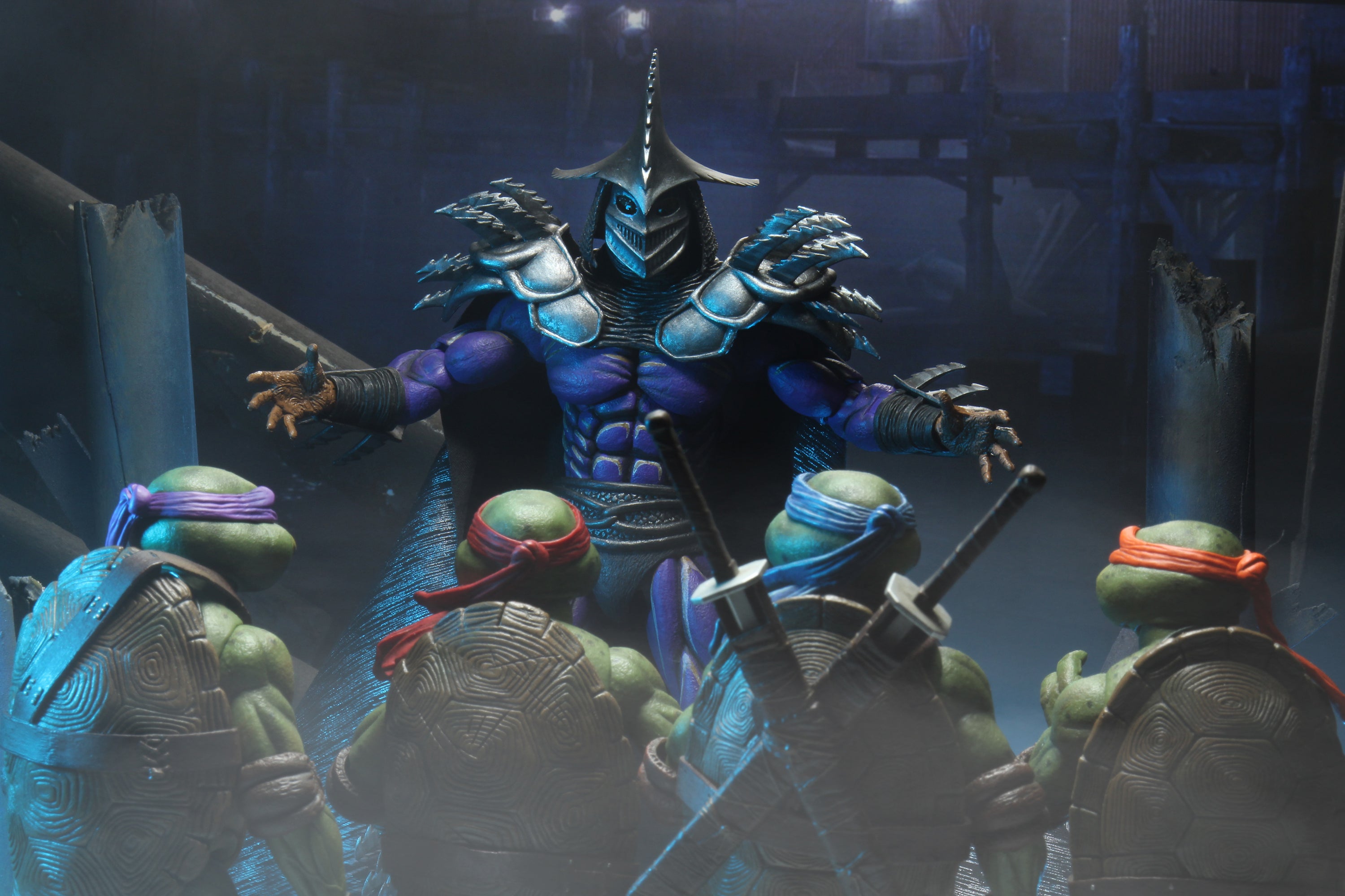 Teenage Mutant Ninja Turtles (1990 Movie) - Deluxe Super Shredder 7" Scale Action Figure - NECA