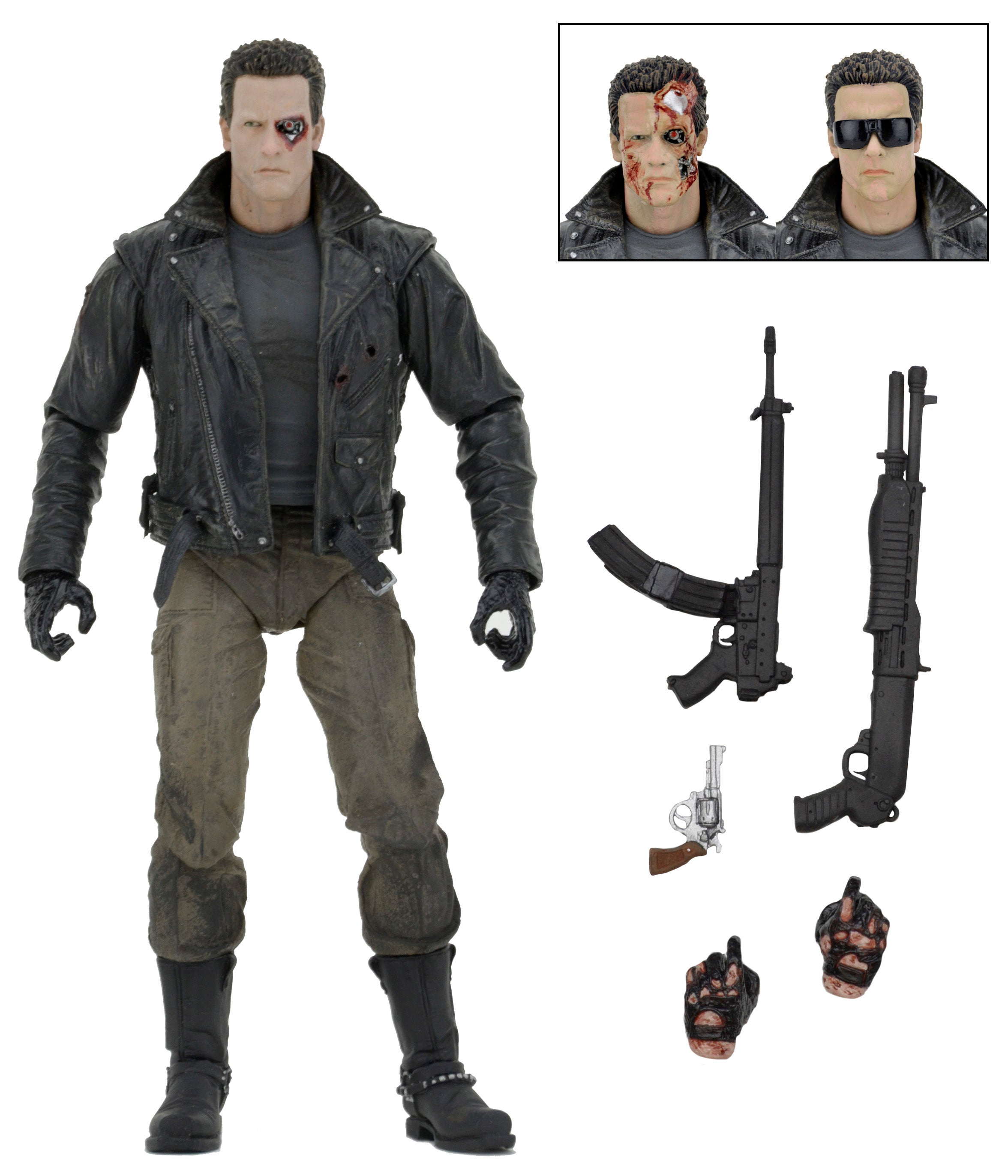 Terminator - 7&quot; Action Figure - Ultimate Police Station Assault T-800