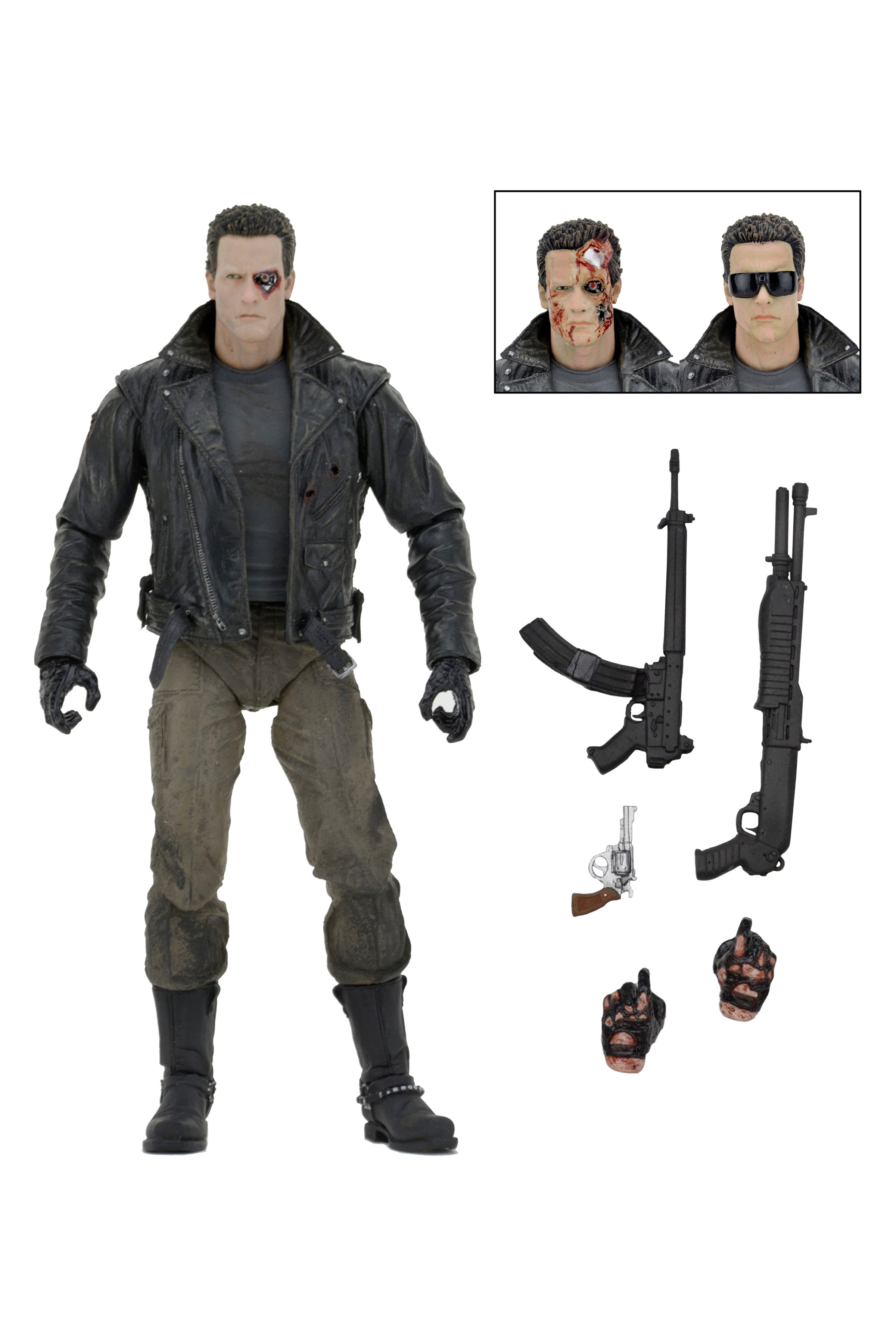 Terminator - Ultimate Police Station Assault T-800 7&quot; Action Figure - NECA