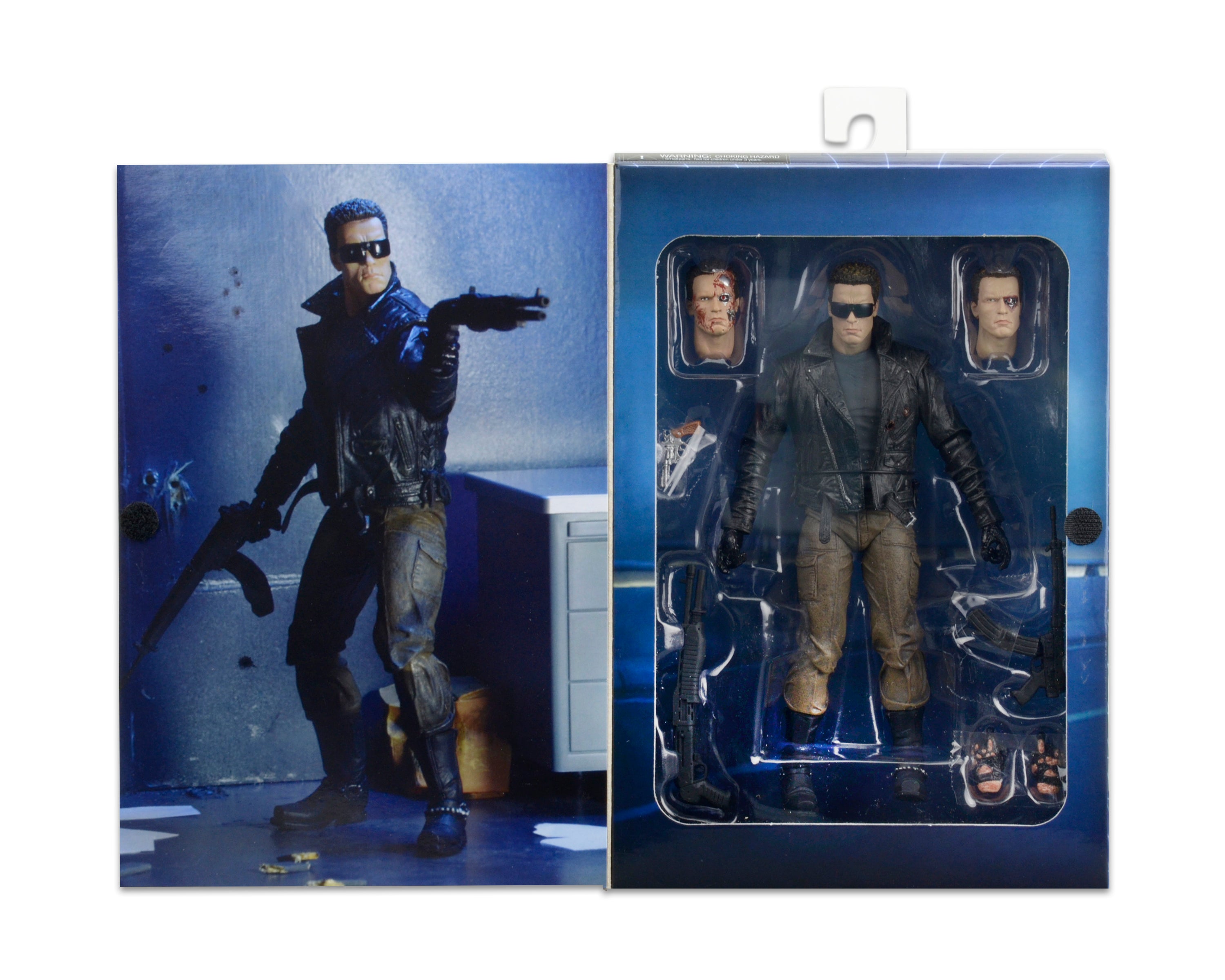 Terminator - 7&quot; Action Figure - Ultimate Police Station Assault T-800