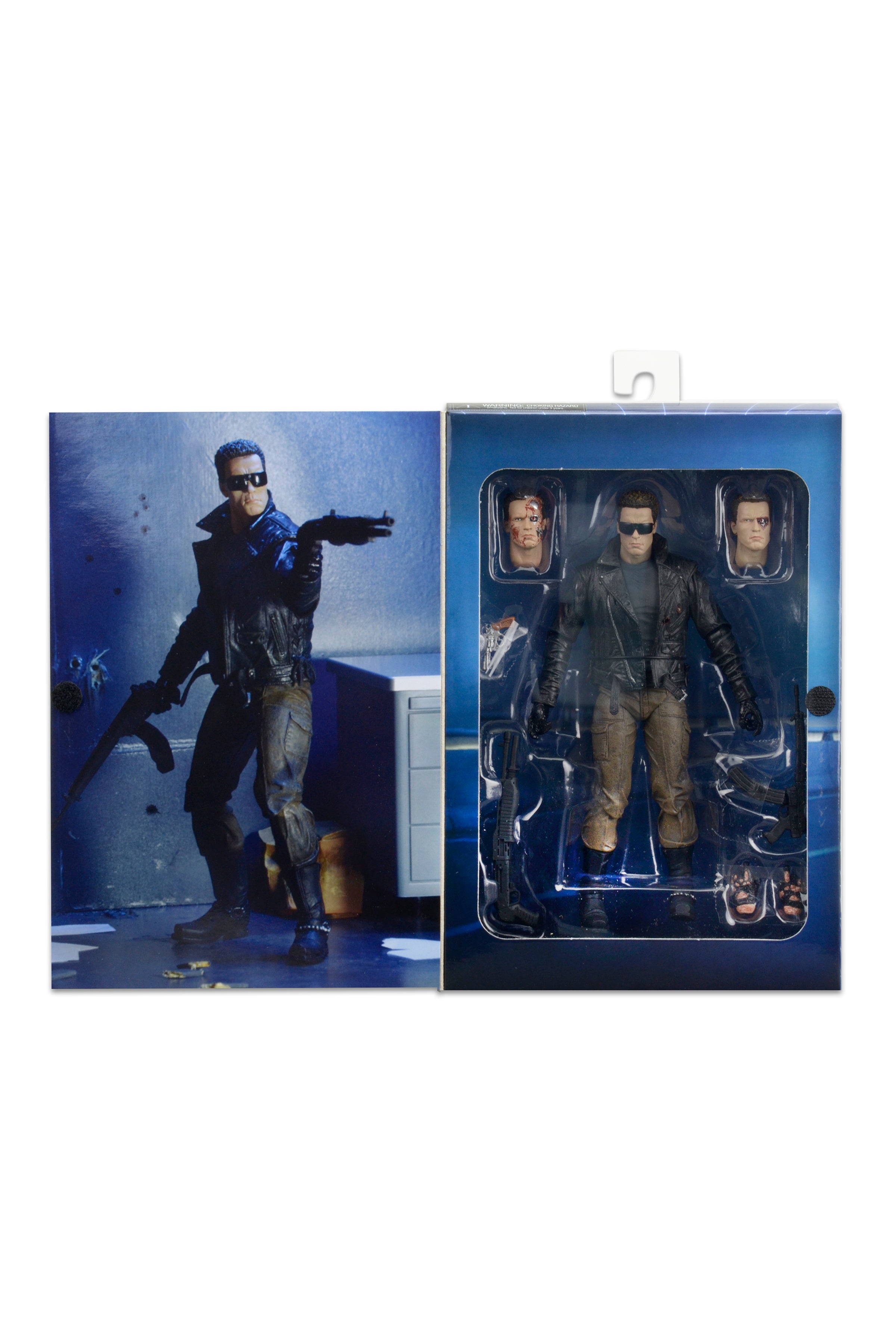 Terminator - Ultimate Police Station Assault T-800 7&quot; Action Figure - NECA