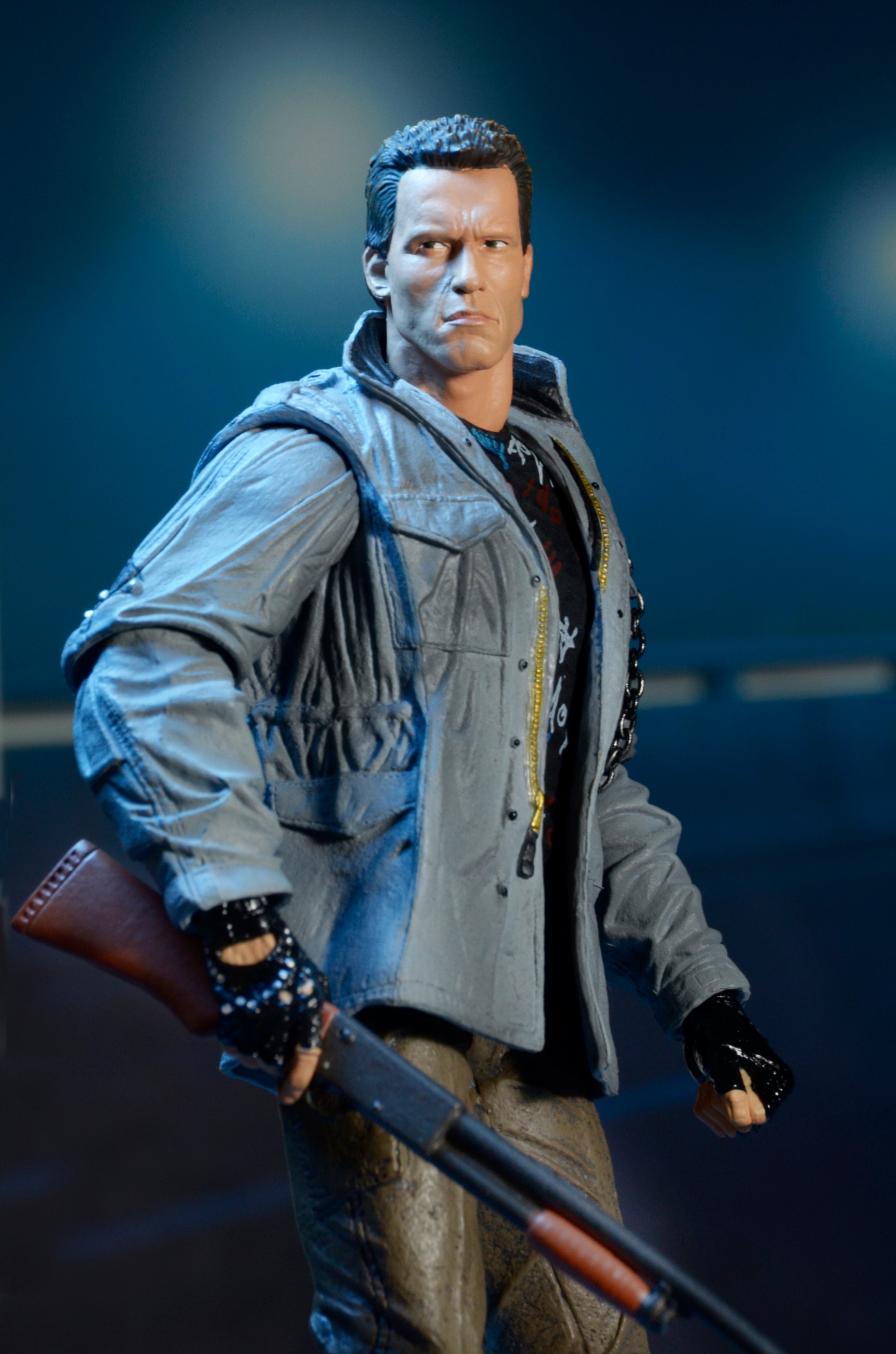 Terminator - 7&quot; Action Figure - Ultimate T-800 (Tech Noir)