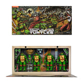 Teenage Mutant Ninja Turtles (Mirage Comics) - Leonardo, Raphael, Michelangelo, and Donatello 7" Scale Action Figure 4-Pack Packaging Front