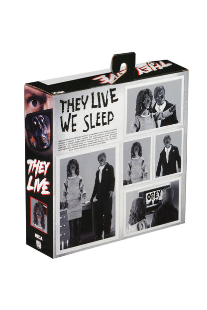 They Live - 8&quot; Clothed Action Figures (Alien 2-Pack)