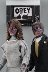 They Live - 8" Clothed Action Figures (Alien 2-Pack)