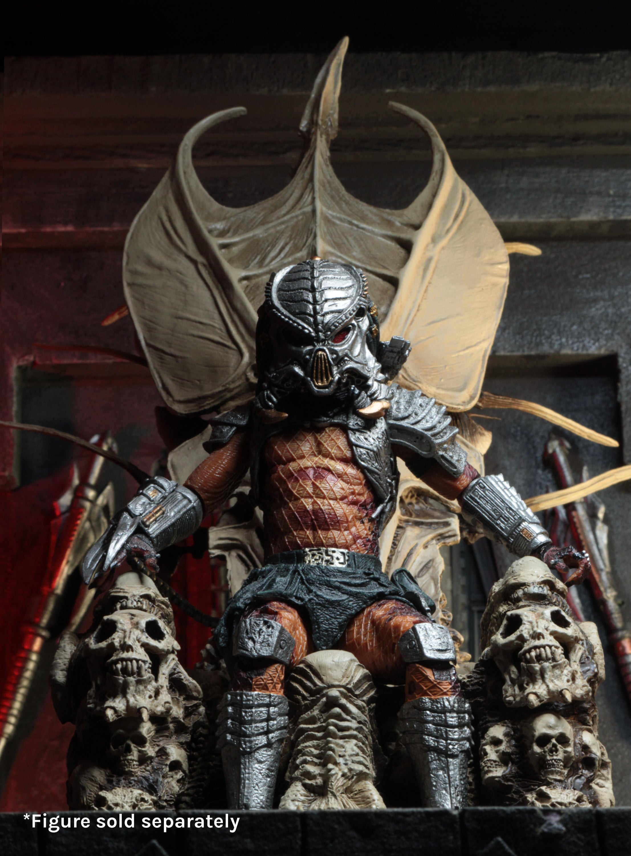 Predator Bone Throne Diorama Element – NECA - Main Image