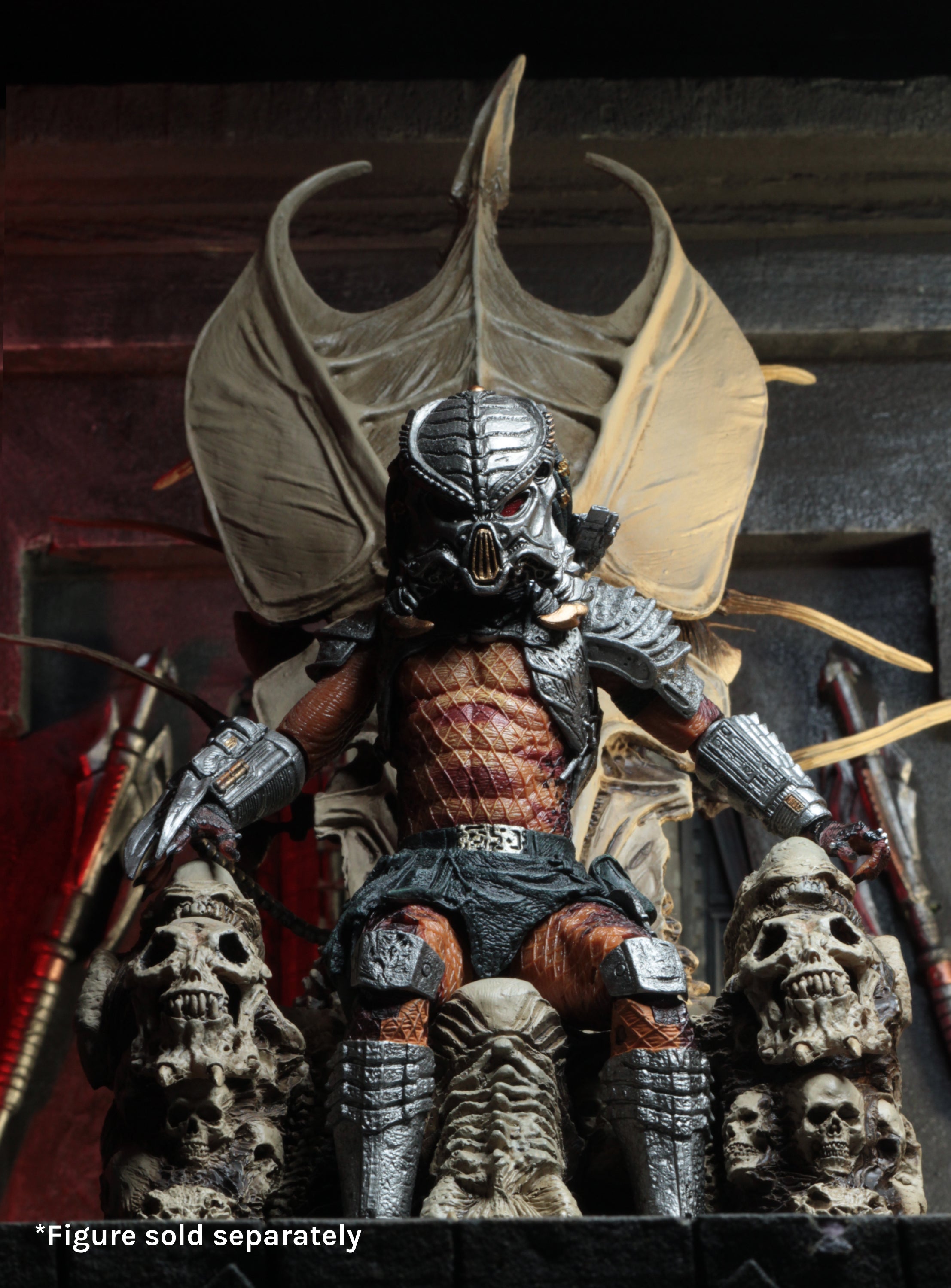 Predator - Bone Throne Diorama Element - NECA