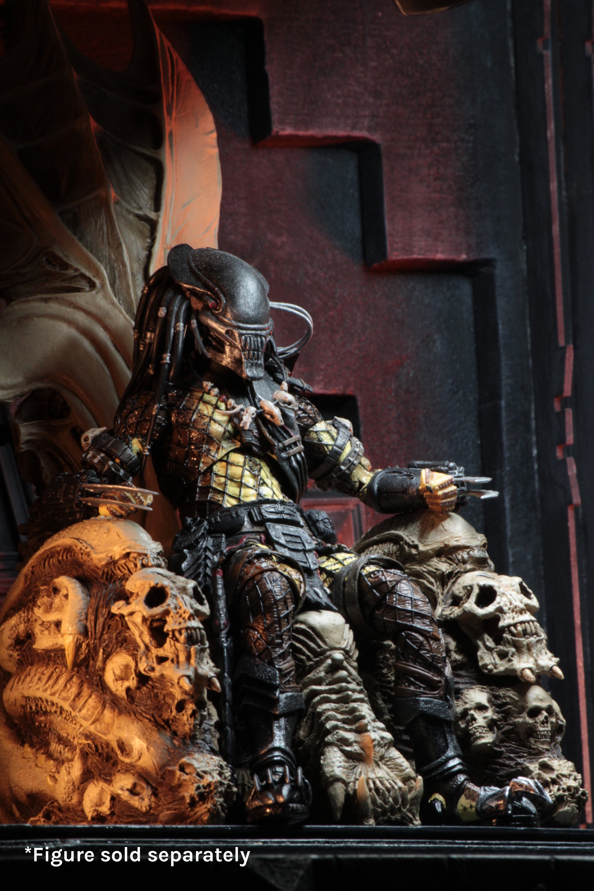 Predator - Bone Throne Diorama Element - NECA