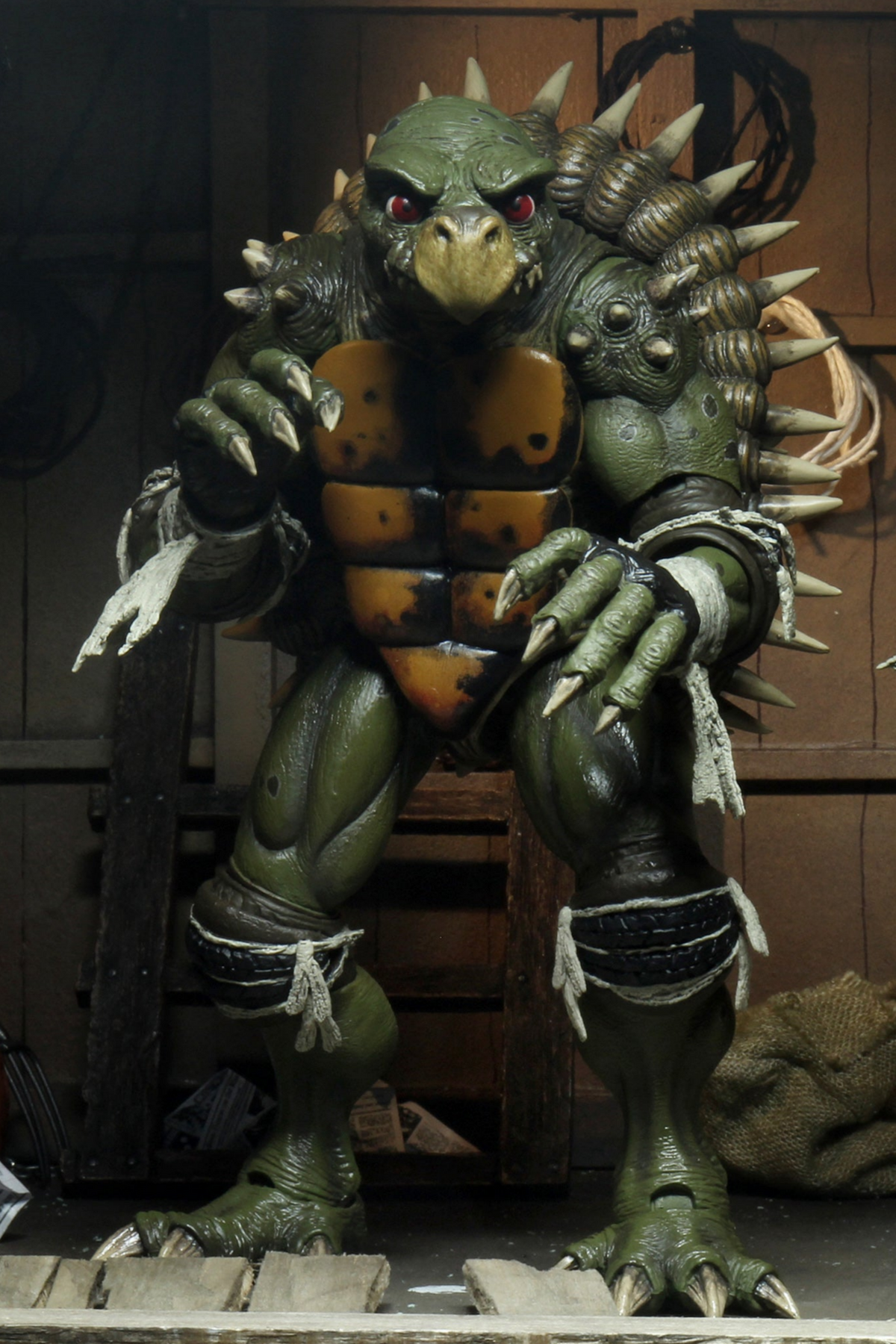 Teenage Mutant Ninja Turtles 2 (1991 Movie) - Tokka &amp; Rahzar 7" Scale Action Figure (2-Pack)