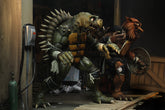 Teenage Mutant Ninja Turtles 2 (1991 Movie) - Tokka & Rahzar 7" Scale Action Figure 2-Pack - NECA