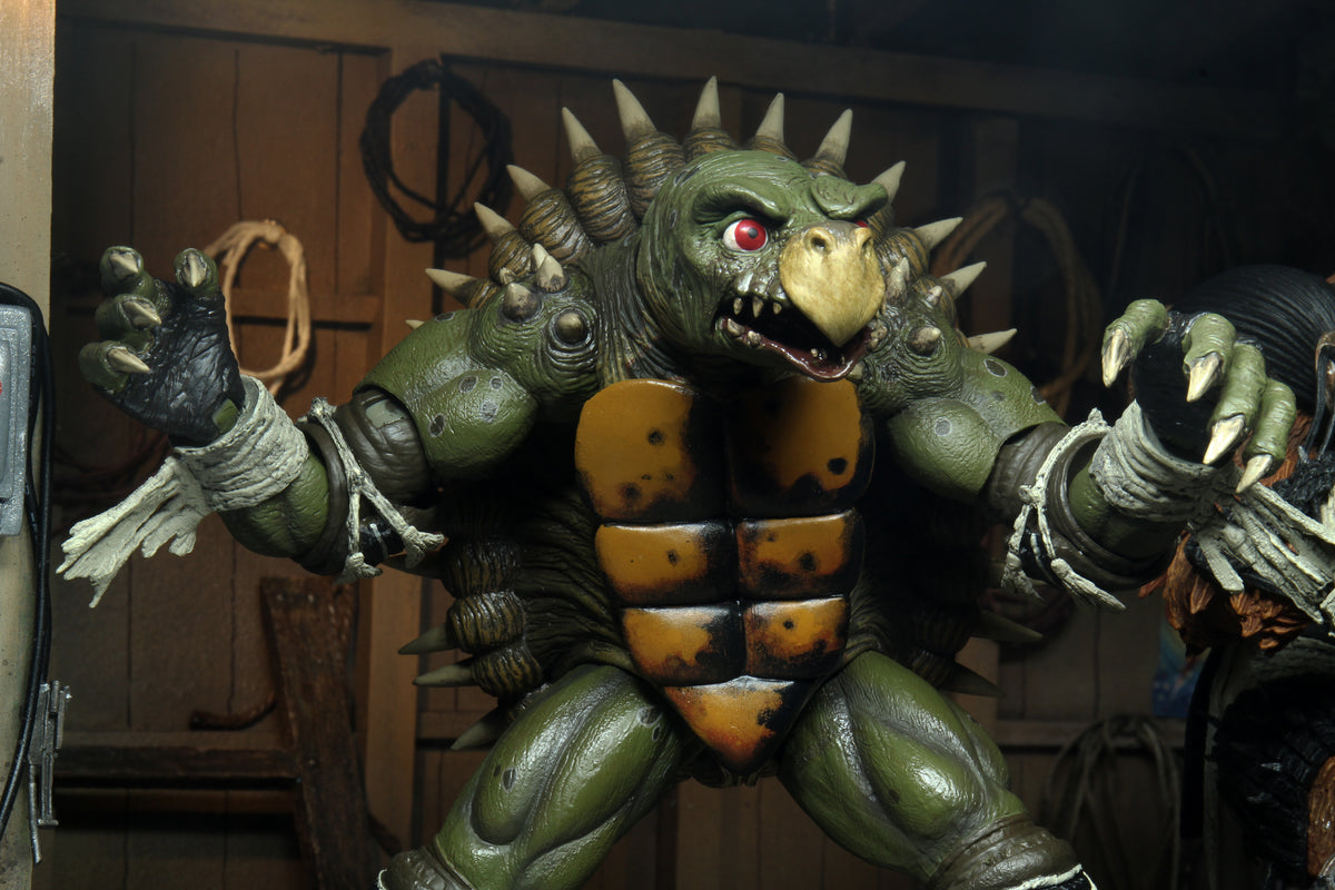 Teenage Mutant Ninja Turtles 2 (1991 Movie) - Tokka &amp; Rahzar 7" Scale Action Figure 2-Pack - NECA