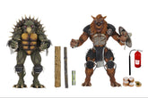 Teenage Mutant Ninja Turtles 2 (1991 Movie) - Tokka & Rahzar 7" Scale Action Figure 2-Pack - NECA