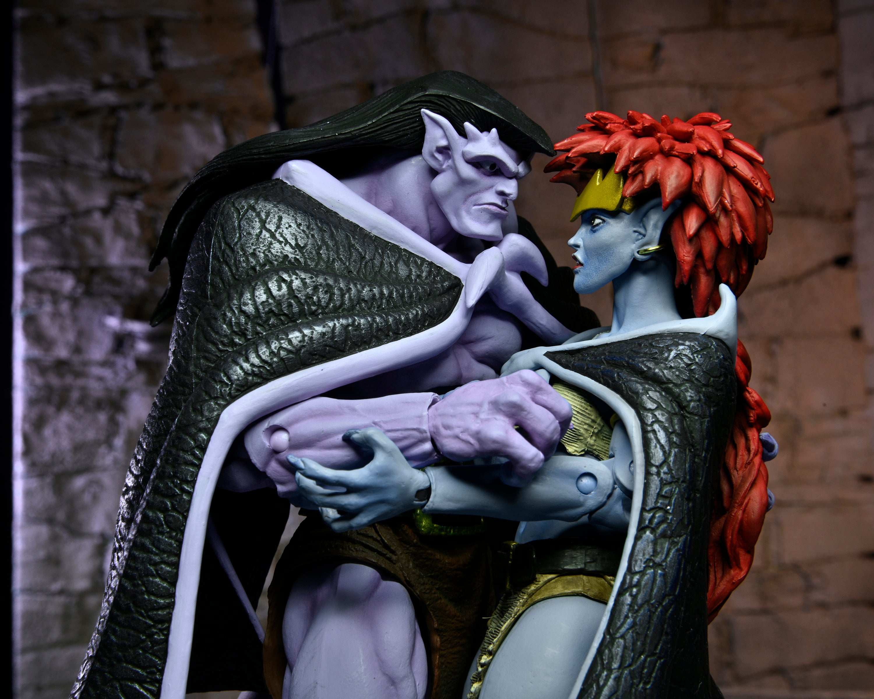 Gargoyles - Ultimate “Vows” Goliath and Demona 7" Scale Action Figures (2-Pack) - NECA