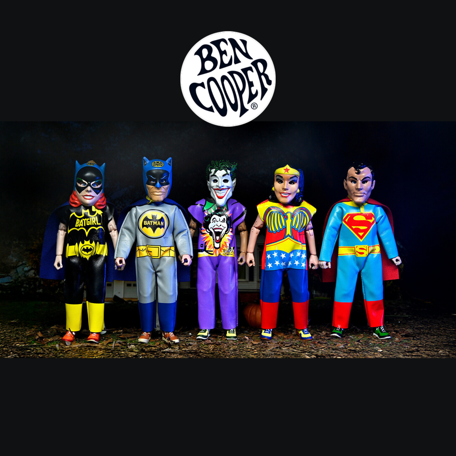 DC Comics x Ben Cooper Costume Kids Collection – Series 5 Bundle (Batgirl, Batman, Joker, Superman, Wonder Woman) (PRE-ORDER)