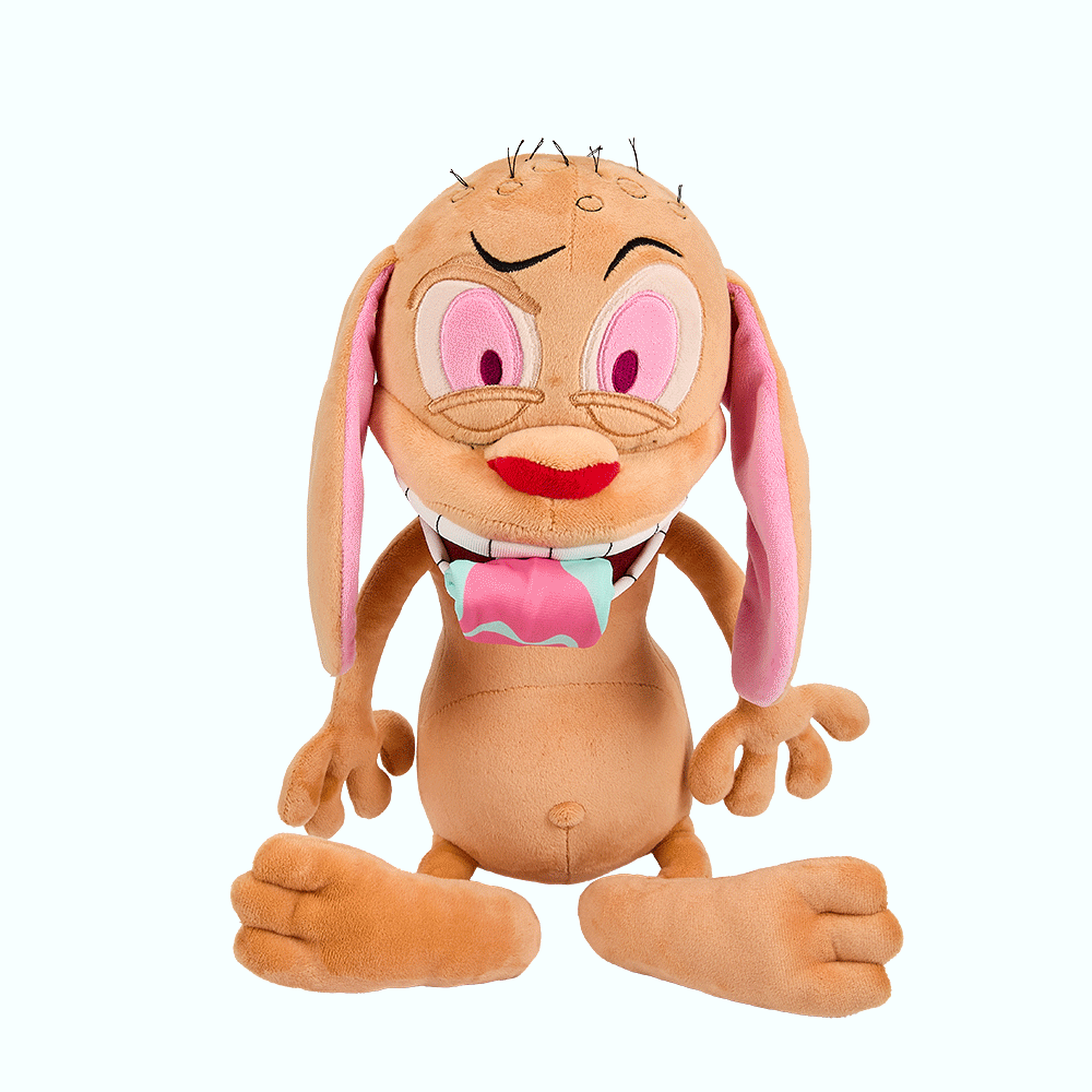 The Ren &amp; Stimpy Show - Ren HugMe Shake-Action Plush by Kidrobot on the NECA Store