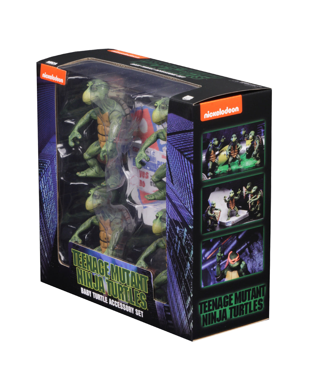 Teenage Mutant Ninja Turtles (1990 Movie) - 1/4 Scale Action Figures - Baby Turtles Set - NECA