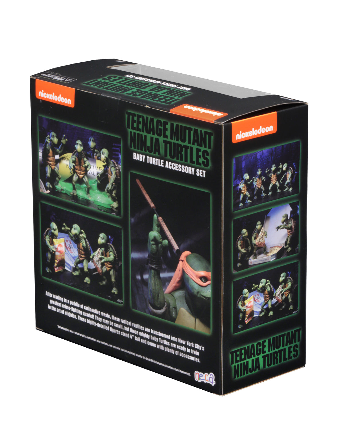 Teenage Mutant Ninja Turtles (1990 Movie) - 1/4 Scale Action Figures - Baby Turtles Set - NECA