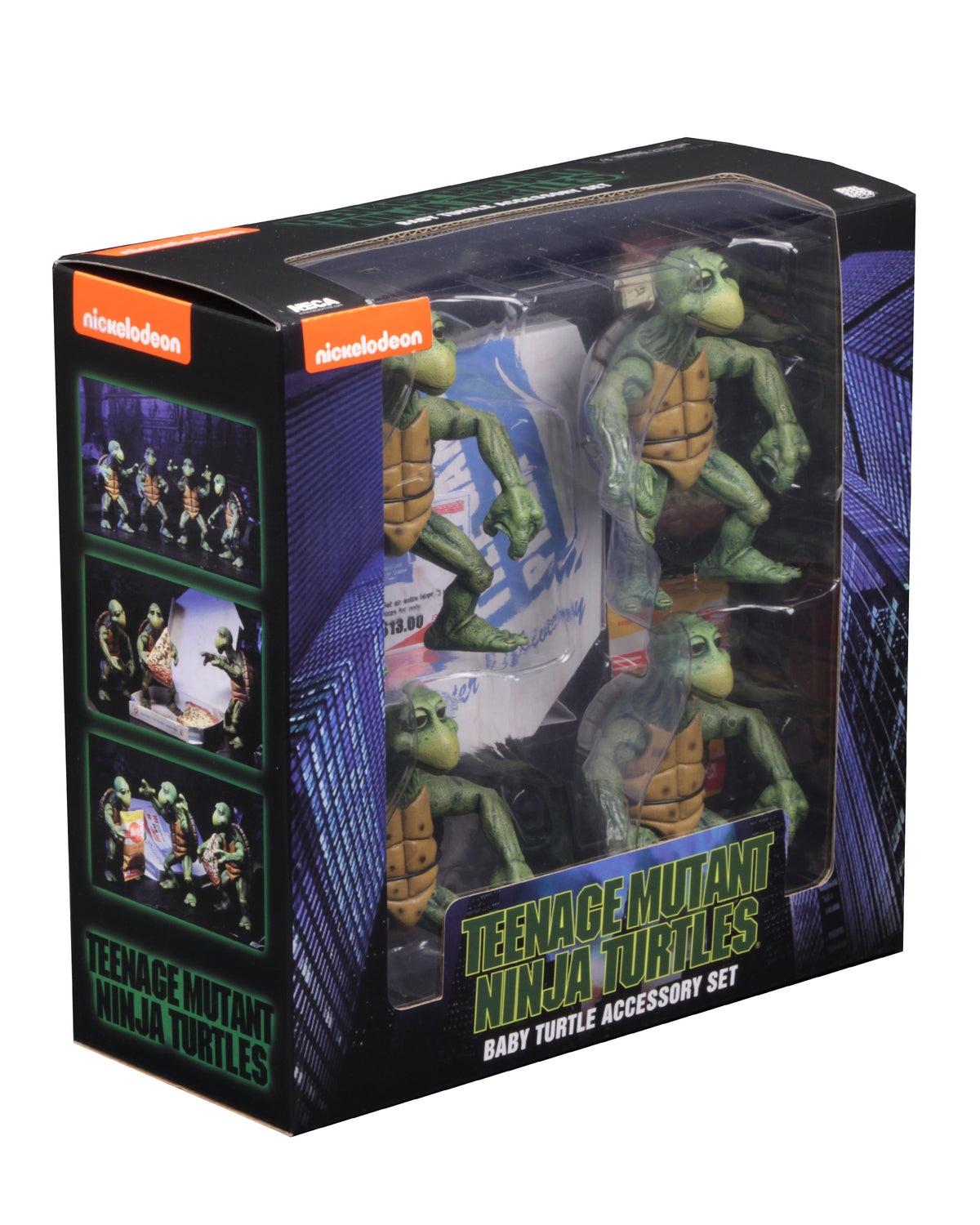 Teenage Mutant Ninja Turtles (1990 Movie) - 1/4 Scale Action Figures - Baby Turtles Set - NECA