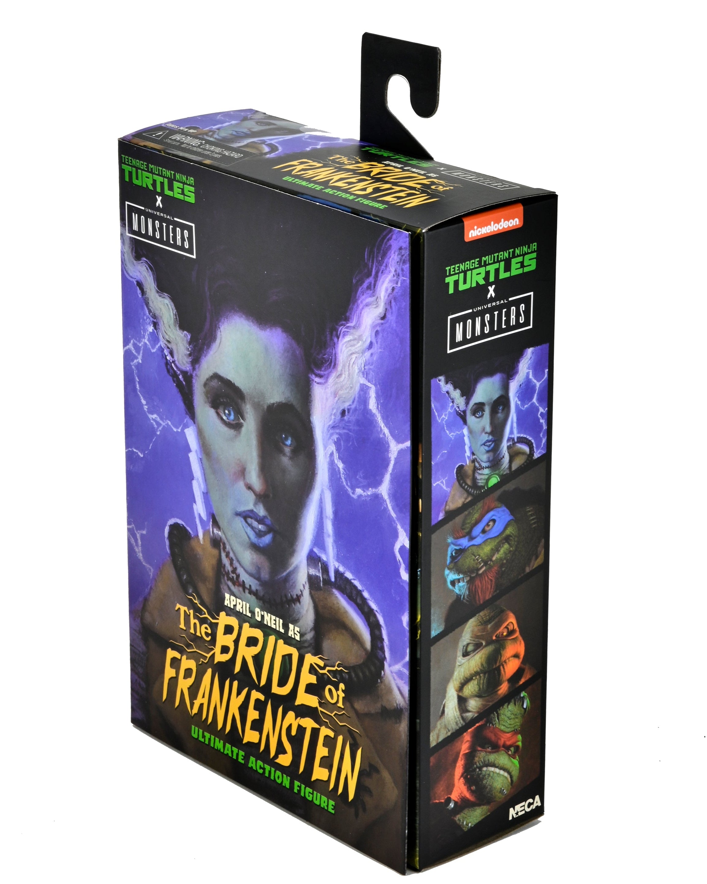 Universal Monsters x Teenage Mutant Ninja Turtles - April as The Bride of Frankenstein 7” Scale Action Figure - NECA