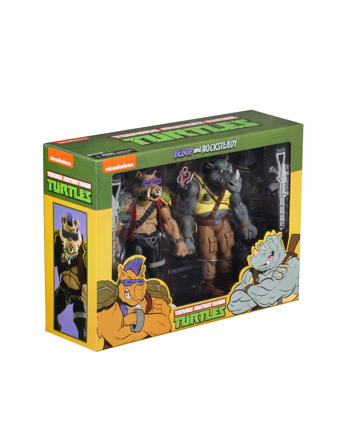 Teenage Mutant Ninja Turtles (Cartoon) - Series 2 Rocksteady &amp; Bebop 7" Scale Action Figures (2-Pack)